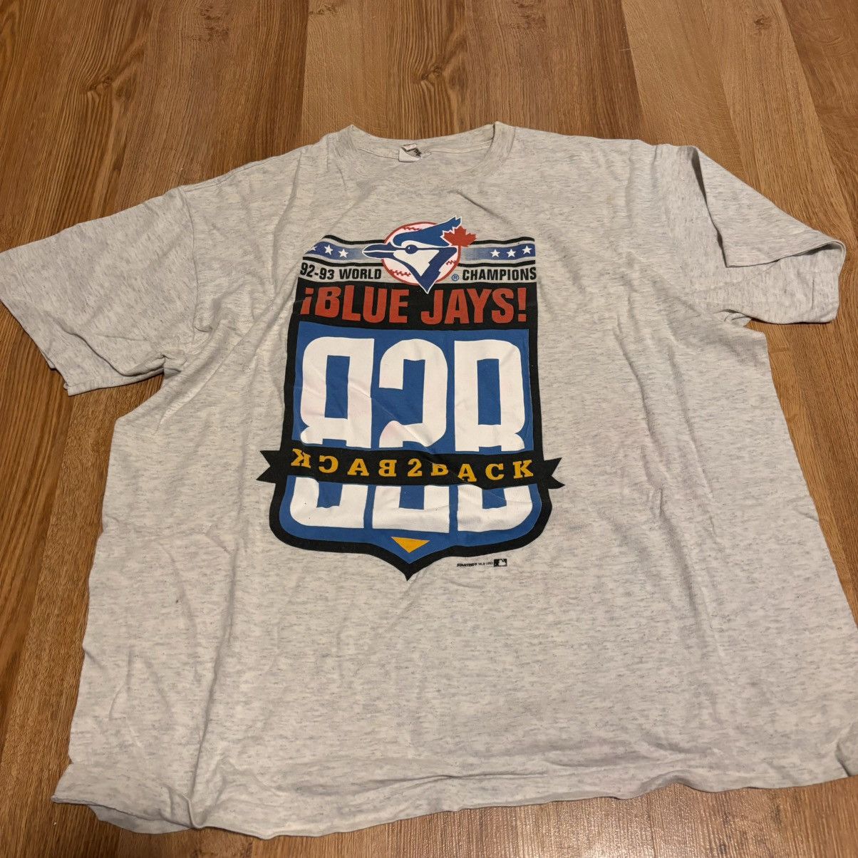 MLB × Vintage Vintage 1993 Blue Jays Tee Size US XL / EU 56 / 4 - 1 Thumbnail