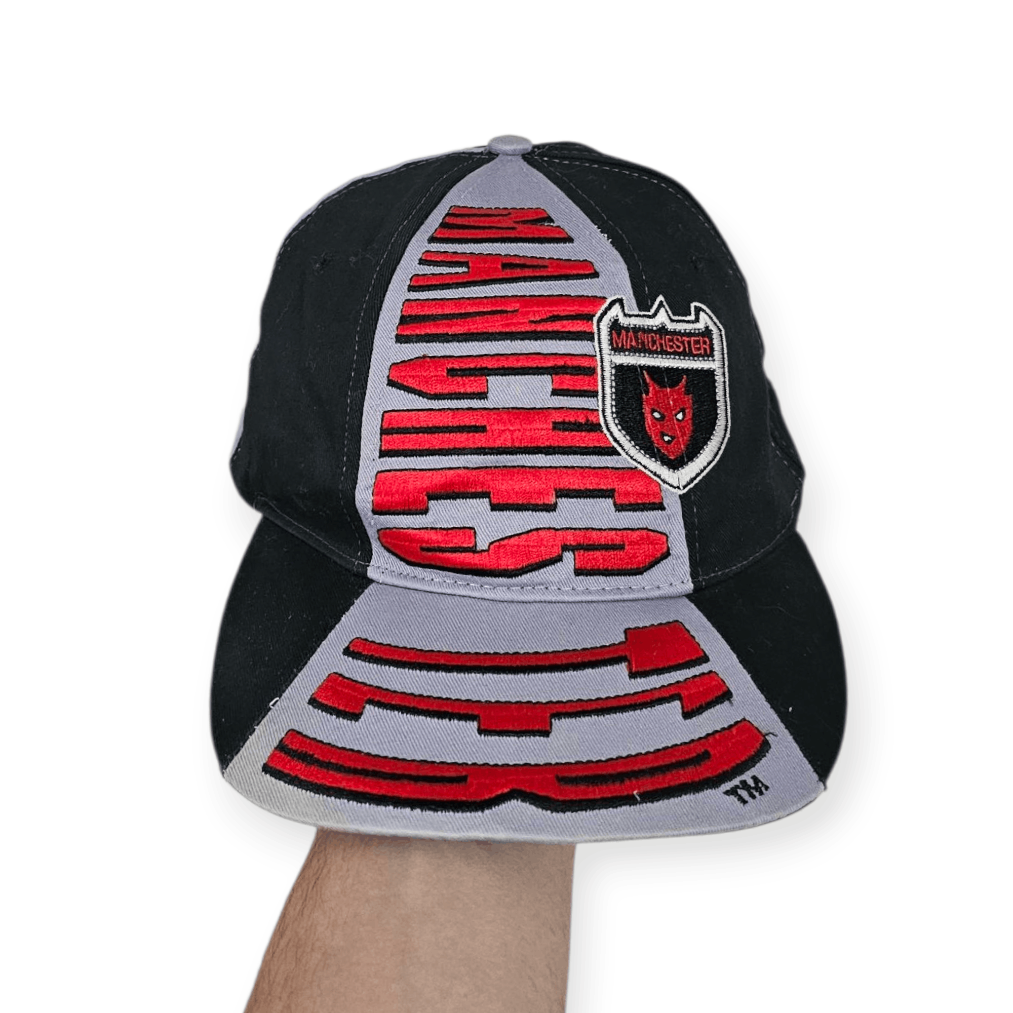 Vintage Manchester United TSI Big Logo Hat Size ONE SIZE - 1 Thumbnail