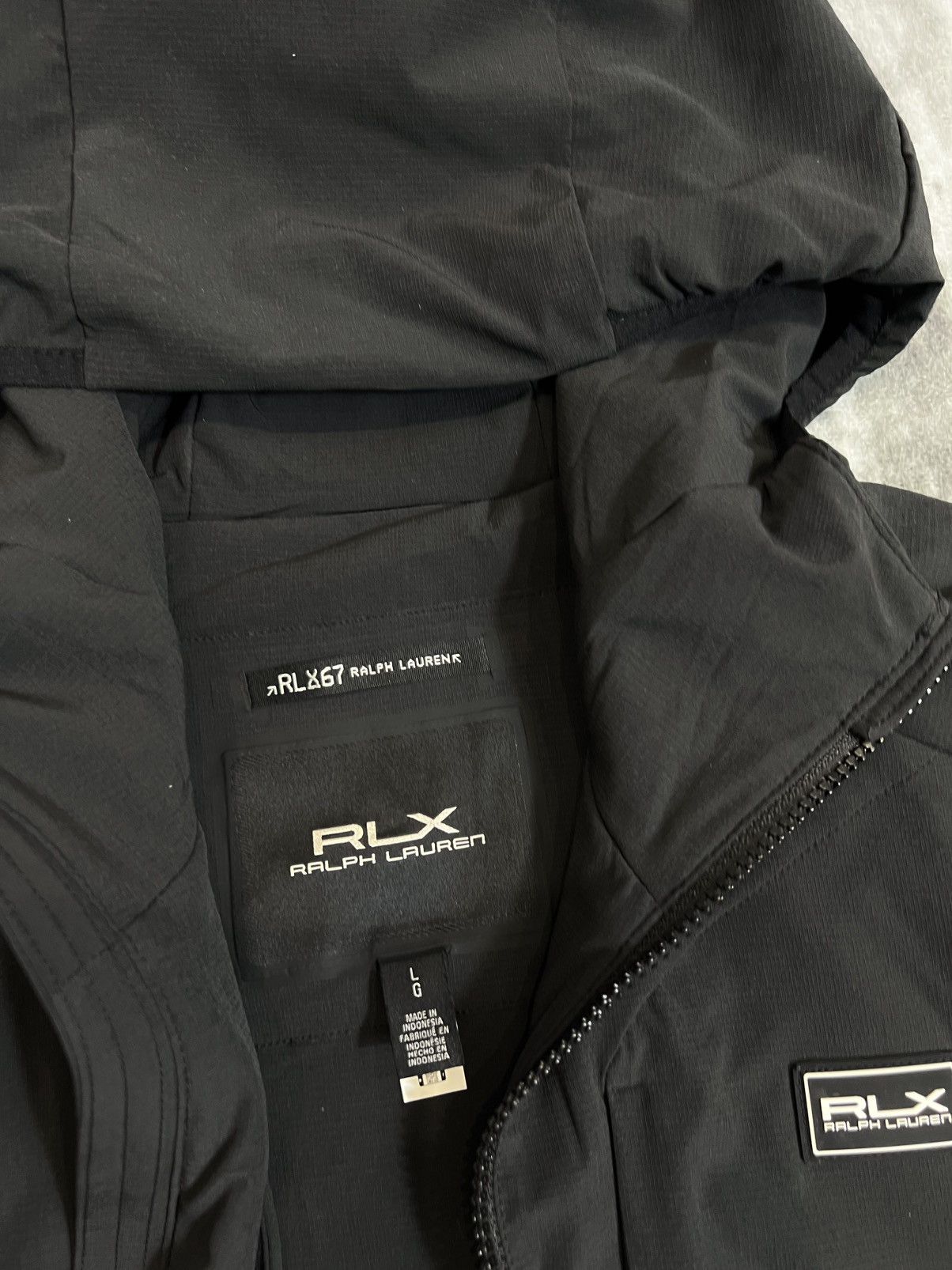 RLX Polo Ralph Lauren Ripstop Ultralight Tech Hooded Jacket