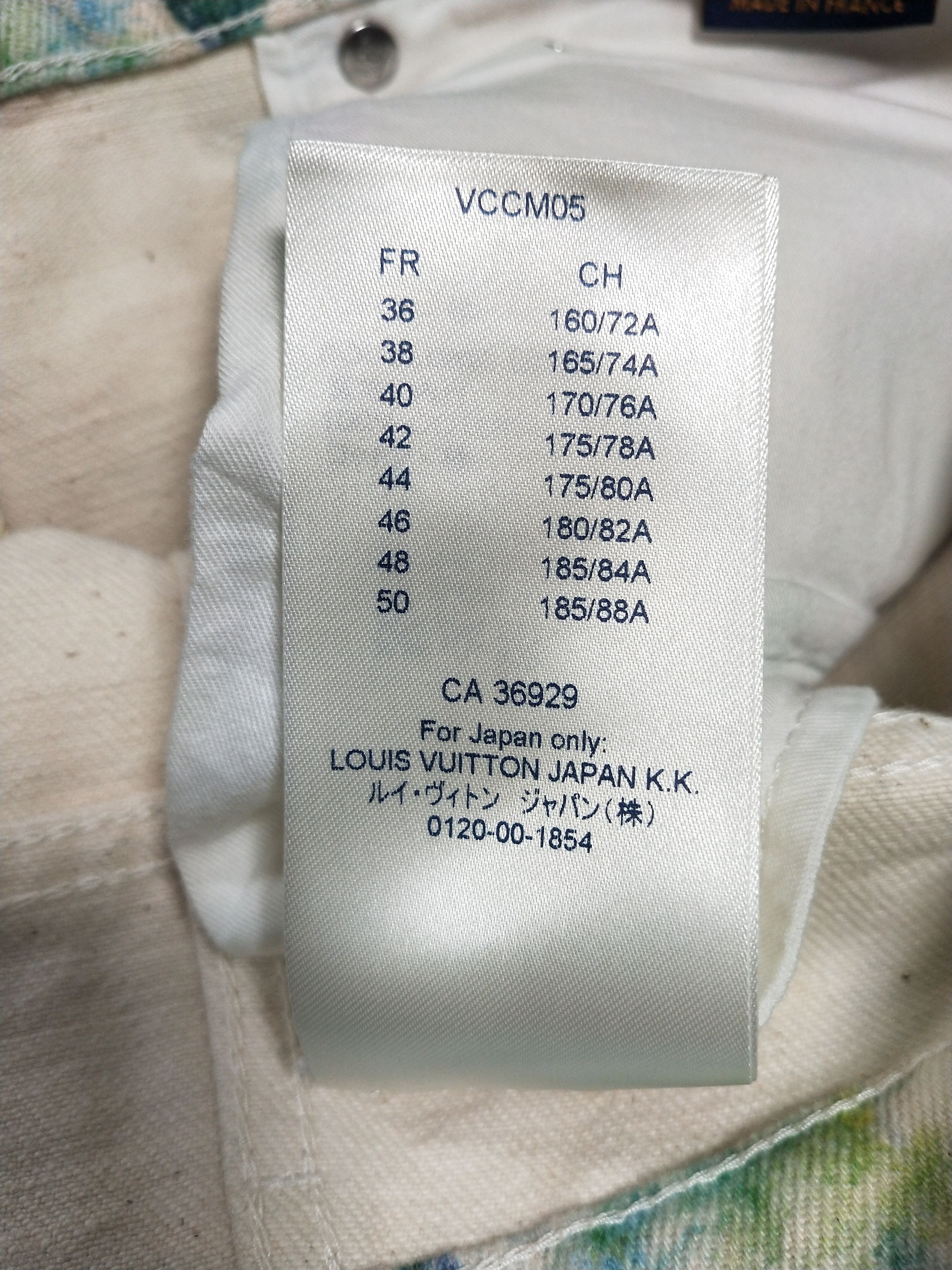 Louis Vuitton Pastel Monogram Denim Jeans Size US 31 - 9 Thumbnail