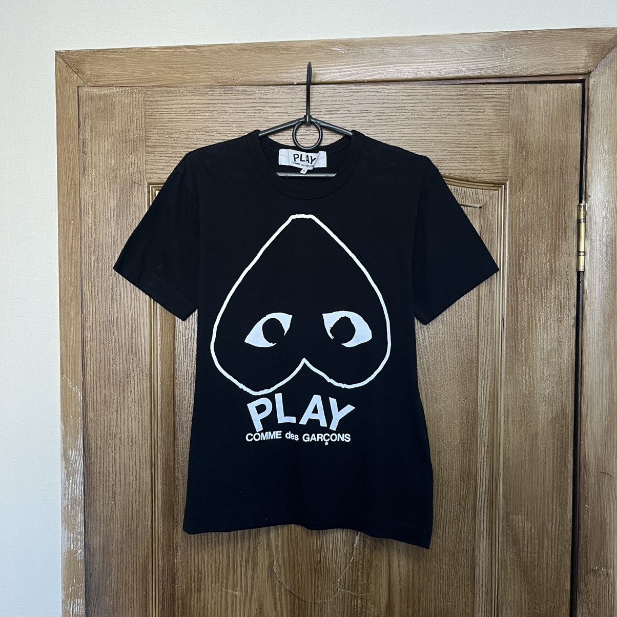 Comme des Garcons Comme des garçon play hype big logo heart t shirt CDG Size US S / EU 44-46 / 1 - 1 Thumbnail
