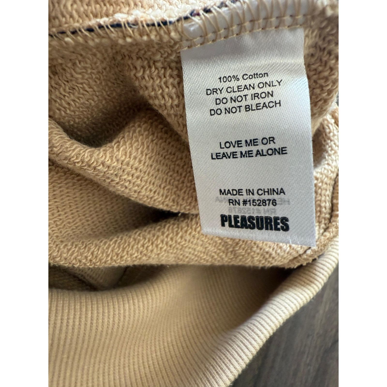 Pleasures Pleasures Career Contrast Plaid Hoodie 'Tan' Size US XXL / EU 58 / 5 - 5 Thumbnail