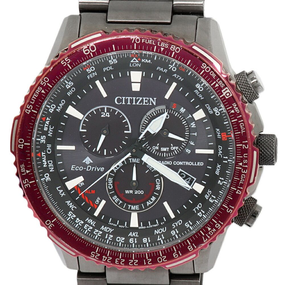 Citizen Citizen Citizen Promaster Sky Stainless Steel Metal Quartz CB5009-55E DUTY FREE for USA Size ONE SIZE - 1 Thumbnail