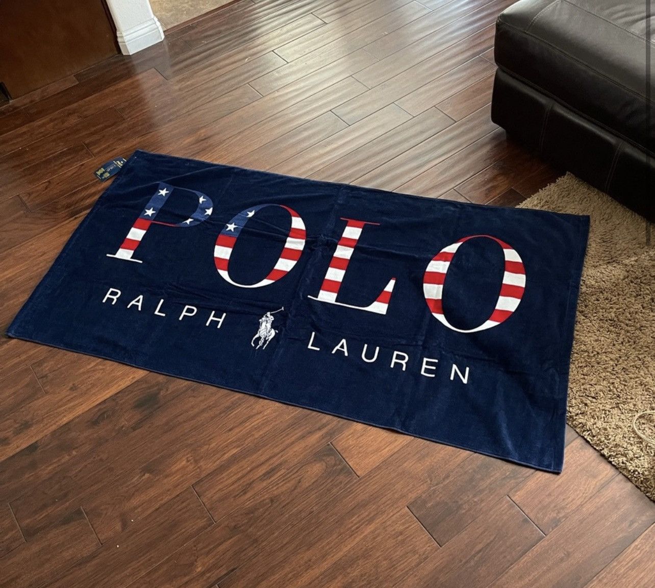 Polo Ralph Lauren NWT-RALPH LAUREN Red White & Navy “Stars and Stripes” POLO Size ONE SIZE - 1 Thumbnail
