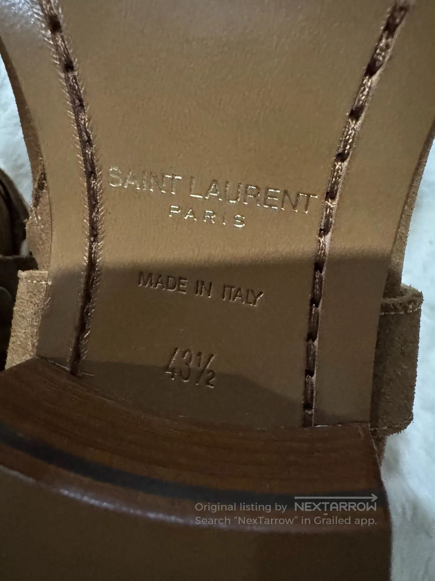 Saint Laurent Paris Saint Laurent Paris Suede Chelsea boots| Size US 10.5 / EU 43-44 - 7 Thumbnail