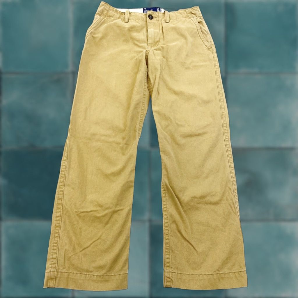 American Eagle Outfitters American Eagle Chino Pants Men Slim Straight 29 Inseam 27 Brown Khaki Q: 30x30 tag 27in inseam Size US 29 - 1 Thumbnail