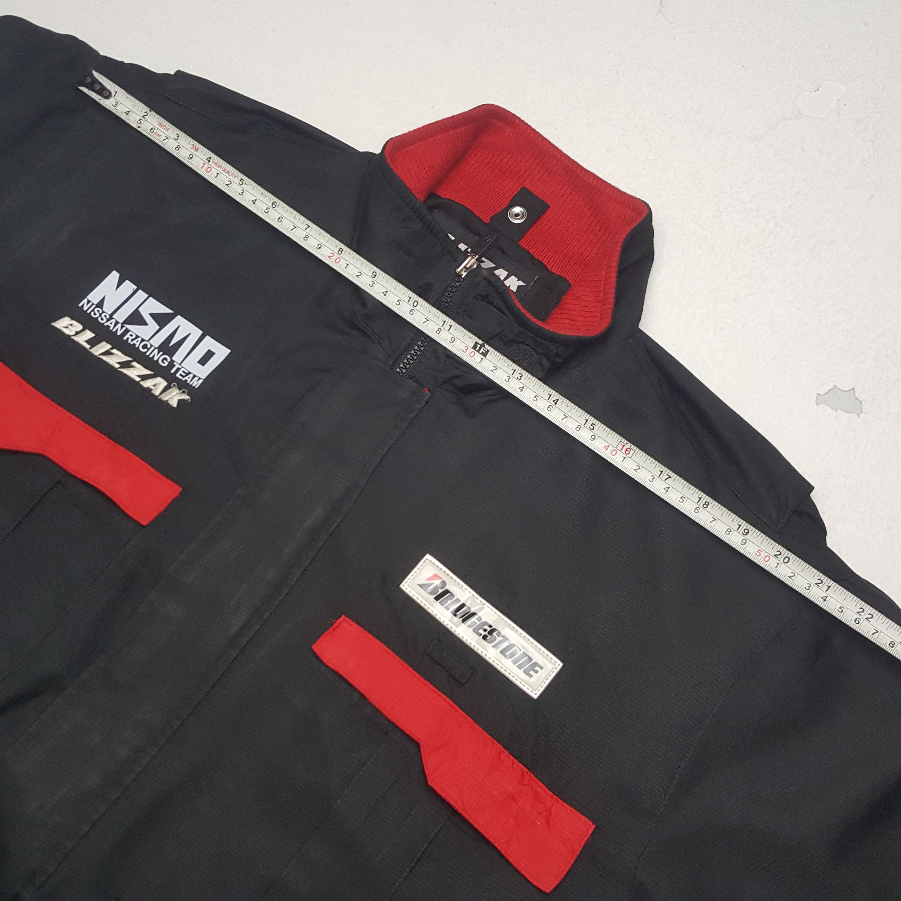 Japanese Brand × Vintage Vintage Bridgestone X Nismo Nissan Racing Team Jacket Size US XL / EU 56 / 4 - 6 Thumbnail