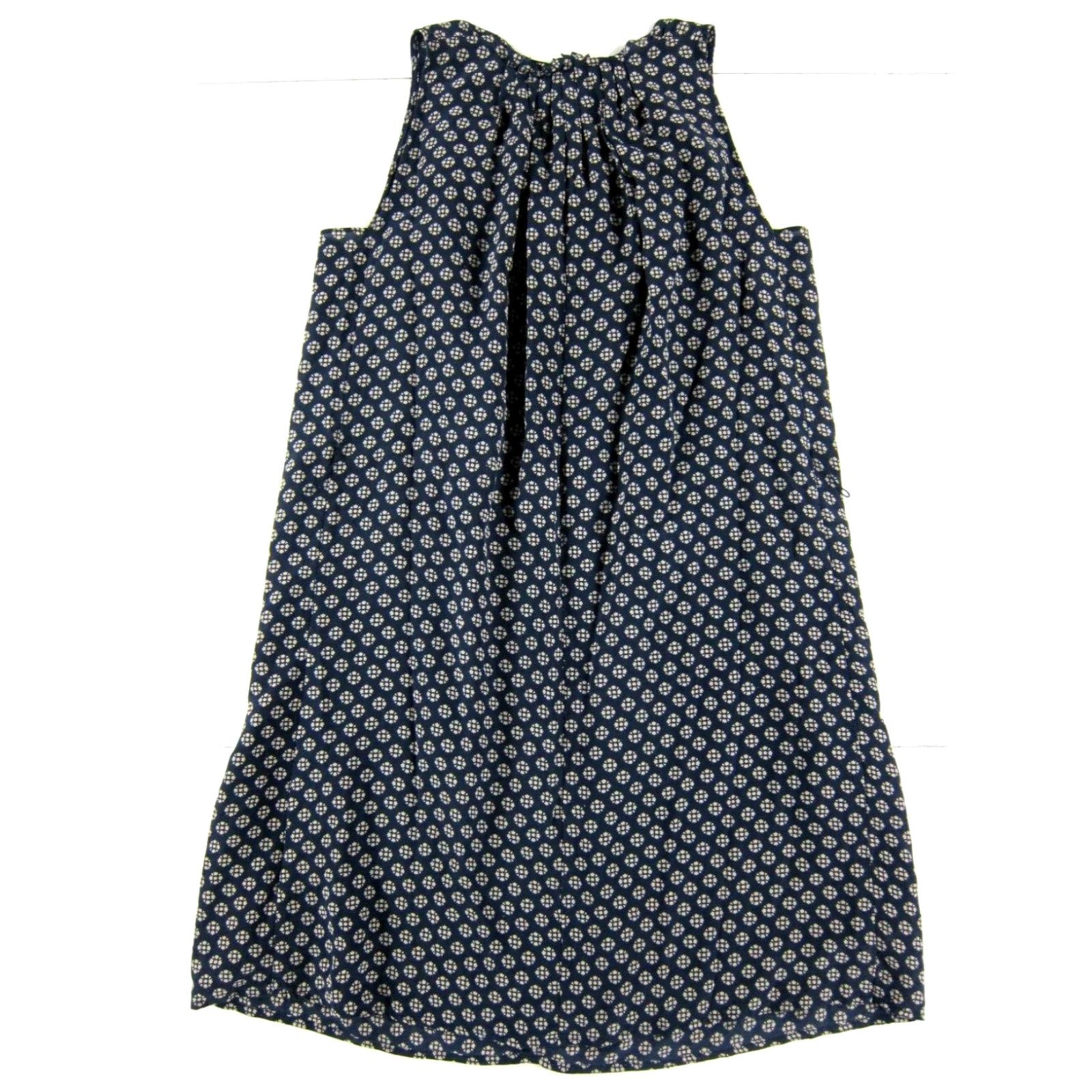 Madewell Madewell Silk Blue Sleeveless Pocket Tunic Shift Shirt Tank Dress XS Size XS / US 0-2 / IT 36-38 - 2 Thumbnail