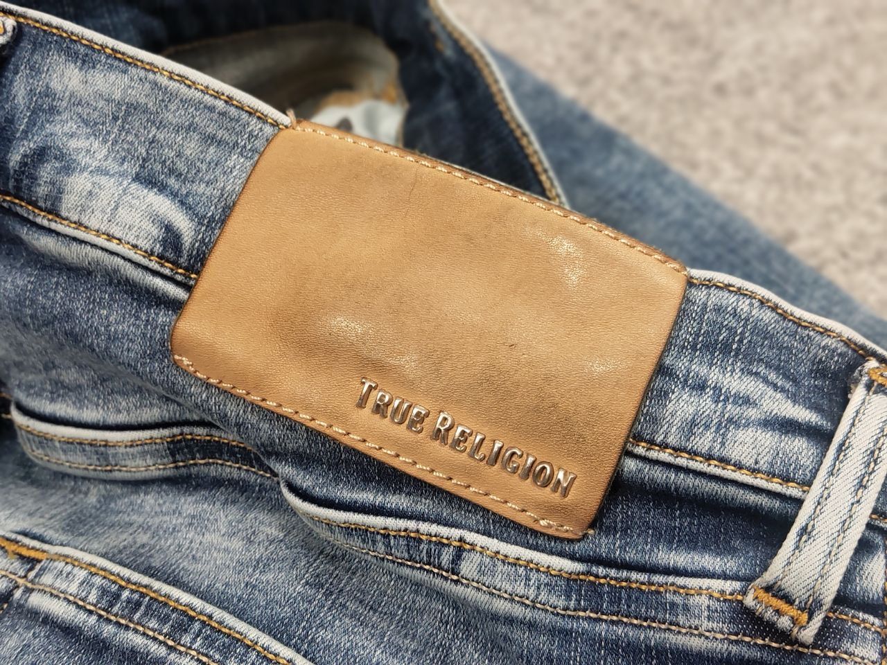 True Religion Vintage True Religion rocco trueflex relaxed Faded Jeans Y2K Size US 30 / EU 46 - 11 Thumbnail