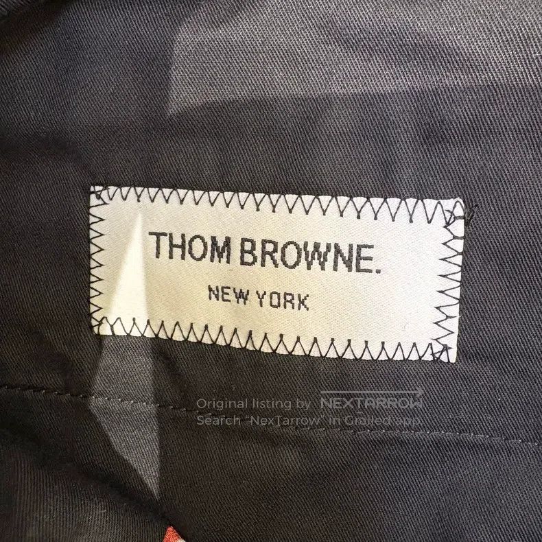 Thom Browne Thom Browne Classic Trousers - Medium Gray Size 27" / US 4 / IT 40 - 7 Thumbnail
