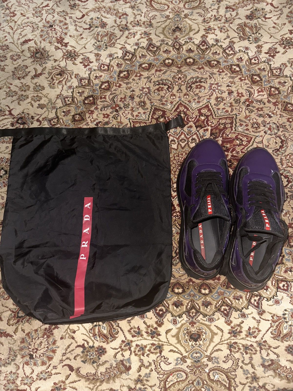 Prada Prada Cup “ Violet black “ Size US 8.5 / EU 41-42 - 4 Thumbnail