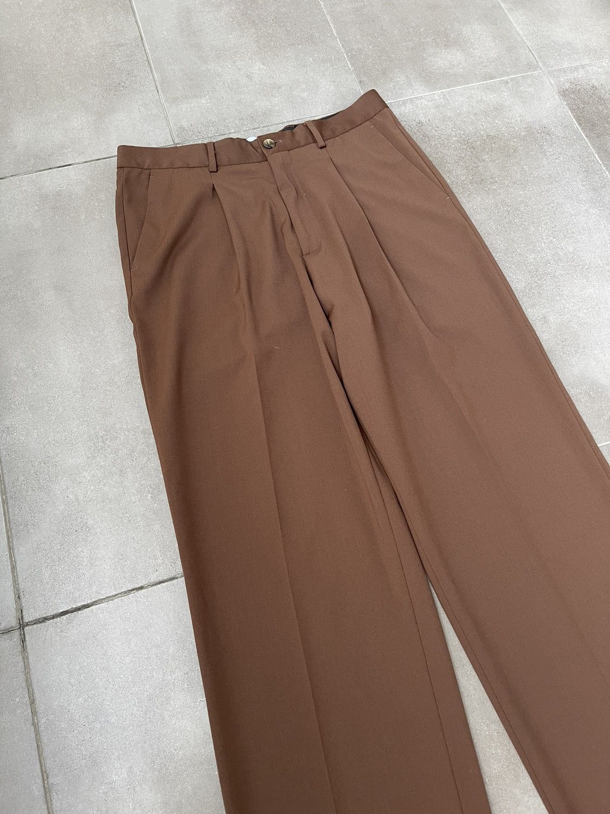 Han Kjobenhavn !DS! AW22 Han Kjobenhavn Boxy Suit Brown Suit Size 44R - 14 Thumbnail