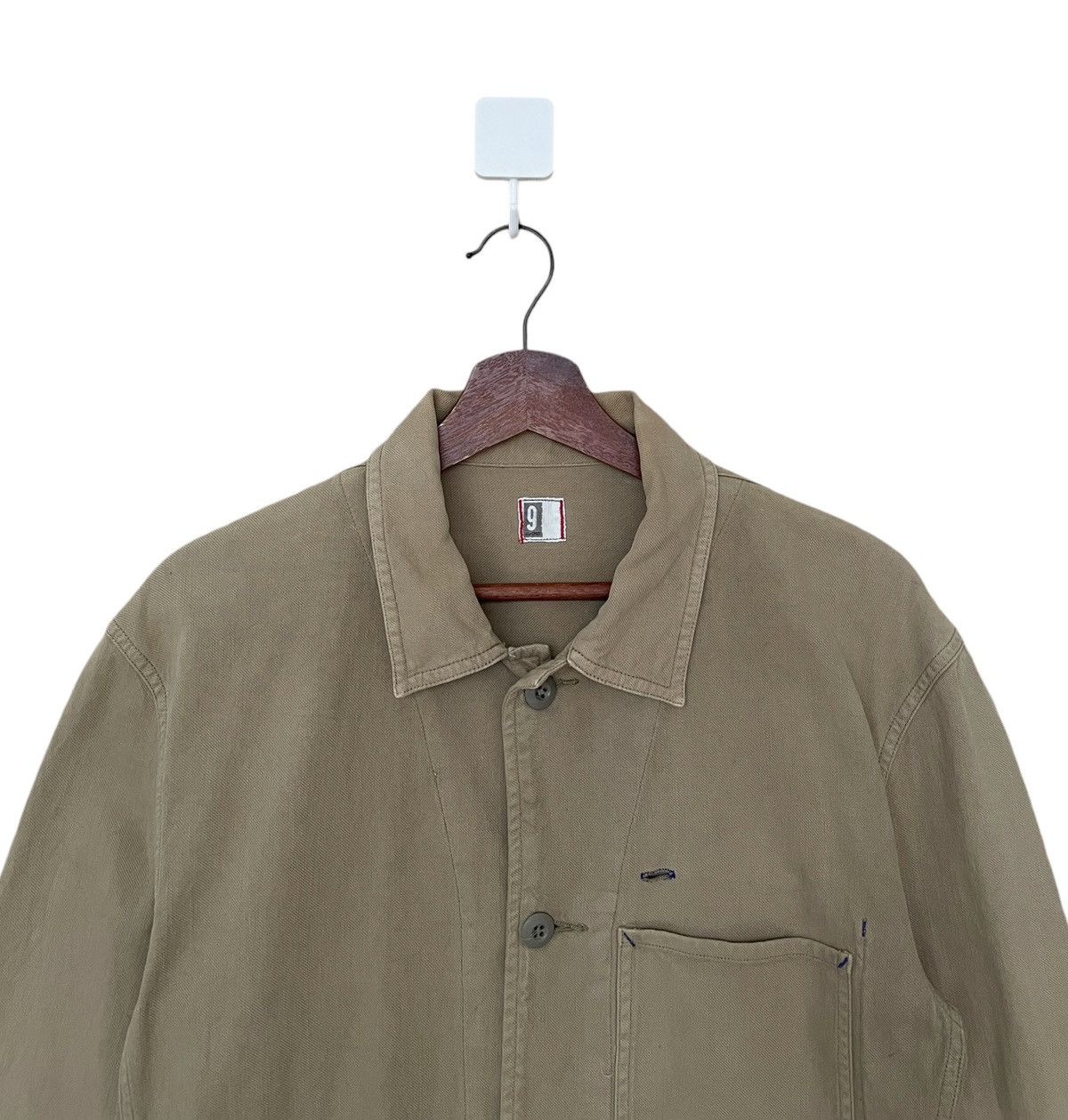 Japanese Brand × Vintage Vintage Japanese Brand Boston Nine Chore Jacket 1990s Size US M / EU 48-50 / 2 - 3 Thumbnail
