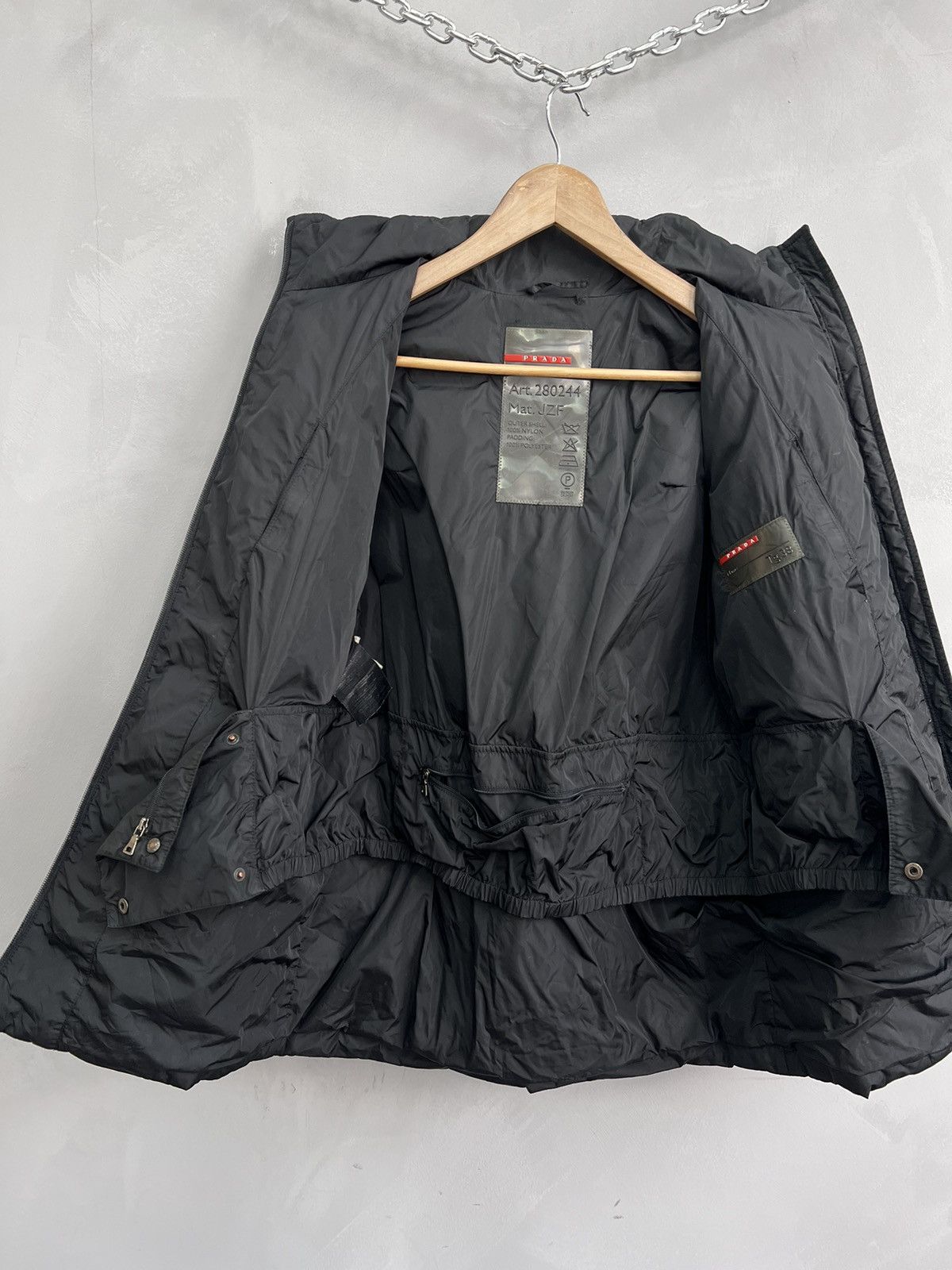 Prada Prada Jacket RED TAB Nylon Sports SKI Windbreaker Size XS / US 0-2 / IT 36-38 - 11 Thumbnail