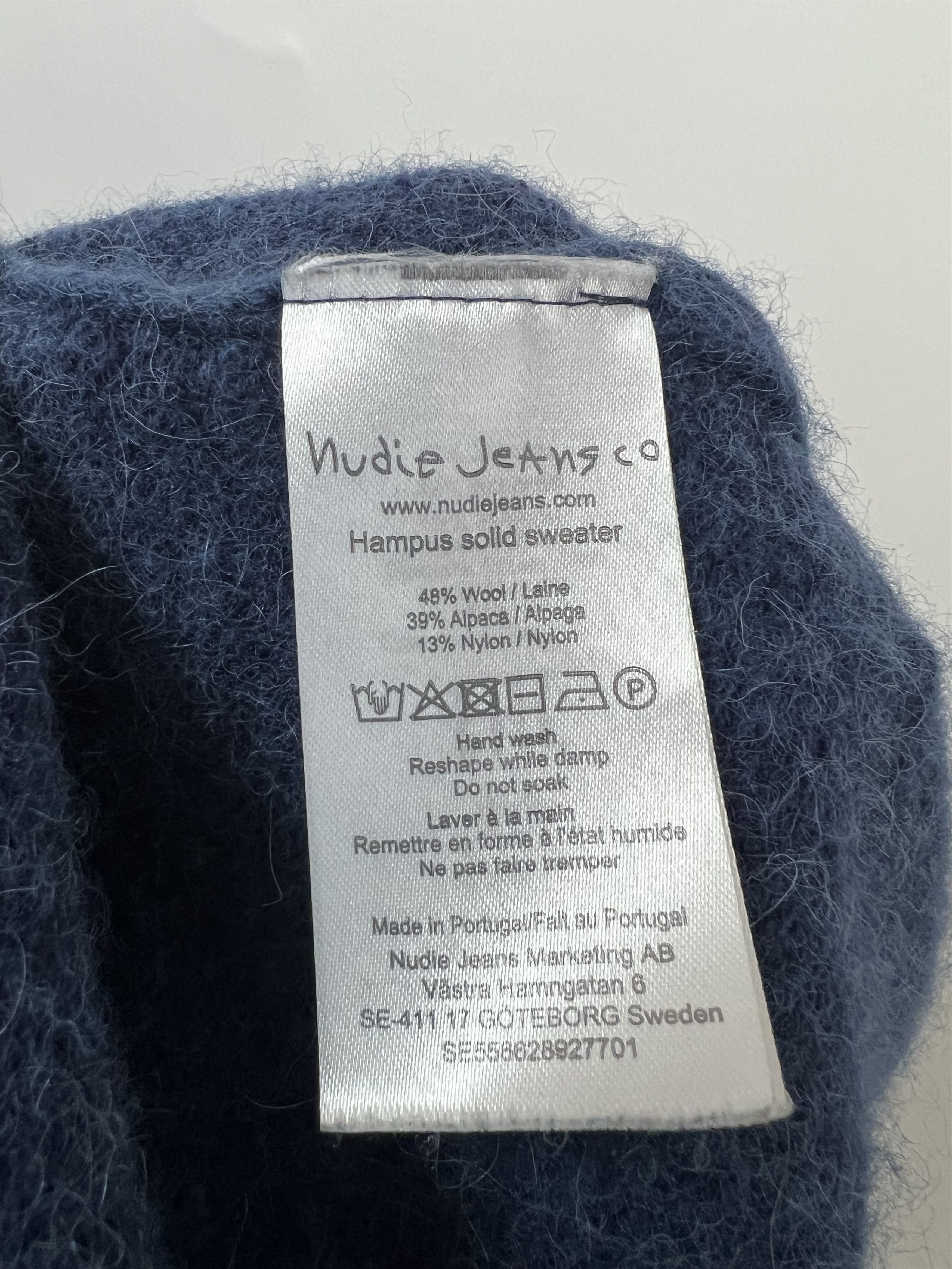Nudie Jeans Nudie Jeans Co Men's Wool Alpaca Crew Neck Sweater Size US M / EU 48-50 / 2 - 14 Thumbnail