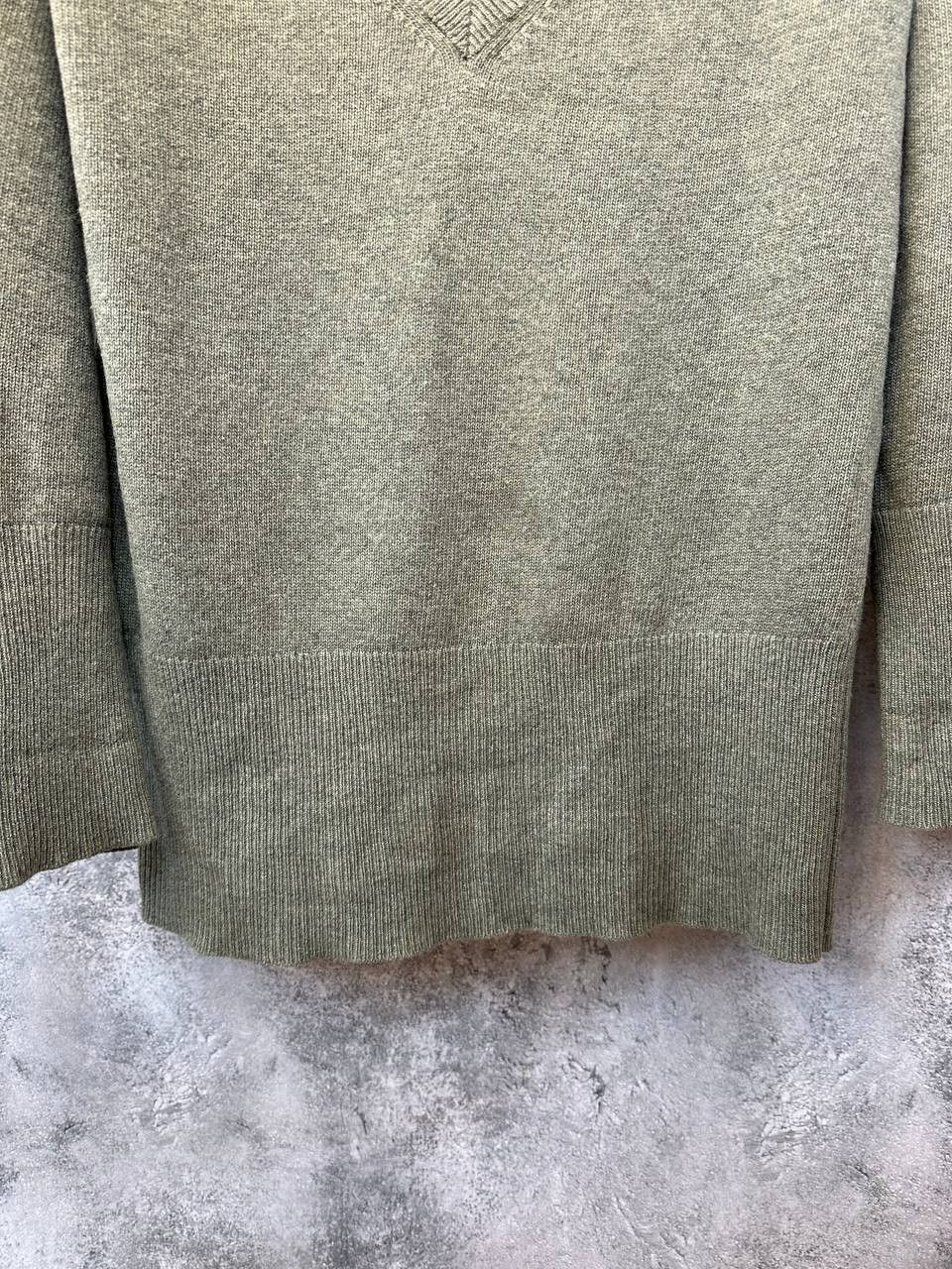 Other Celtic Co Geelong V-Neck Sweater Relaxed Jumper Long Sleeve Size L / US 10 / IT 46 - 8 Thumbnail