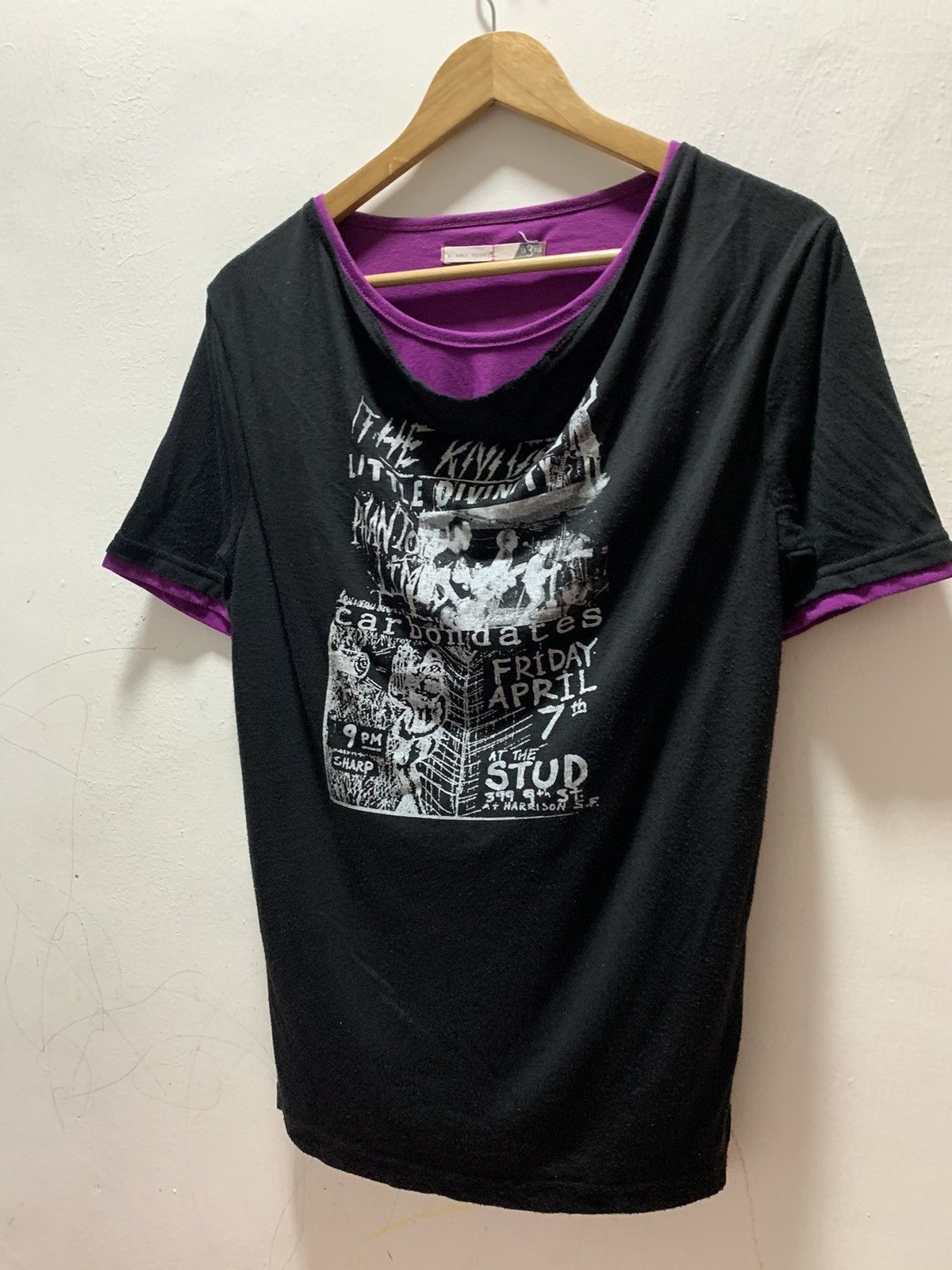 Band Tees Underground Band Promo TeeLarge Size Size US L / EU 52-54 / 3 - 3 Thumbnail