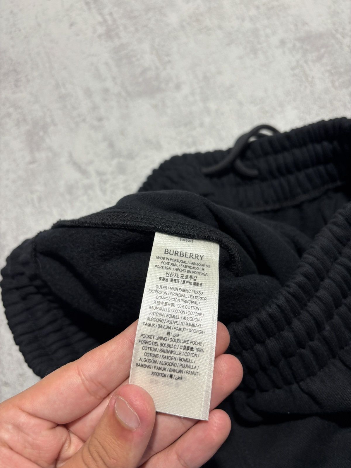 Burberry Short en coton Burberry EKD coupe droite noir - Taille L Size US 34 / EU 50 - 15 Thumbnail