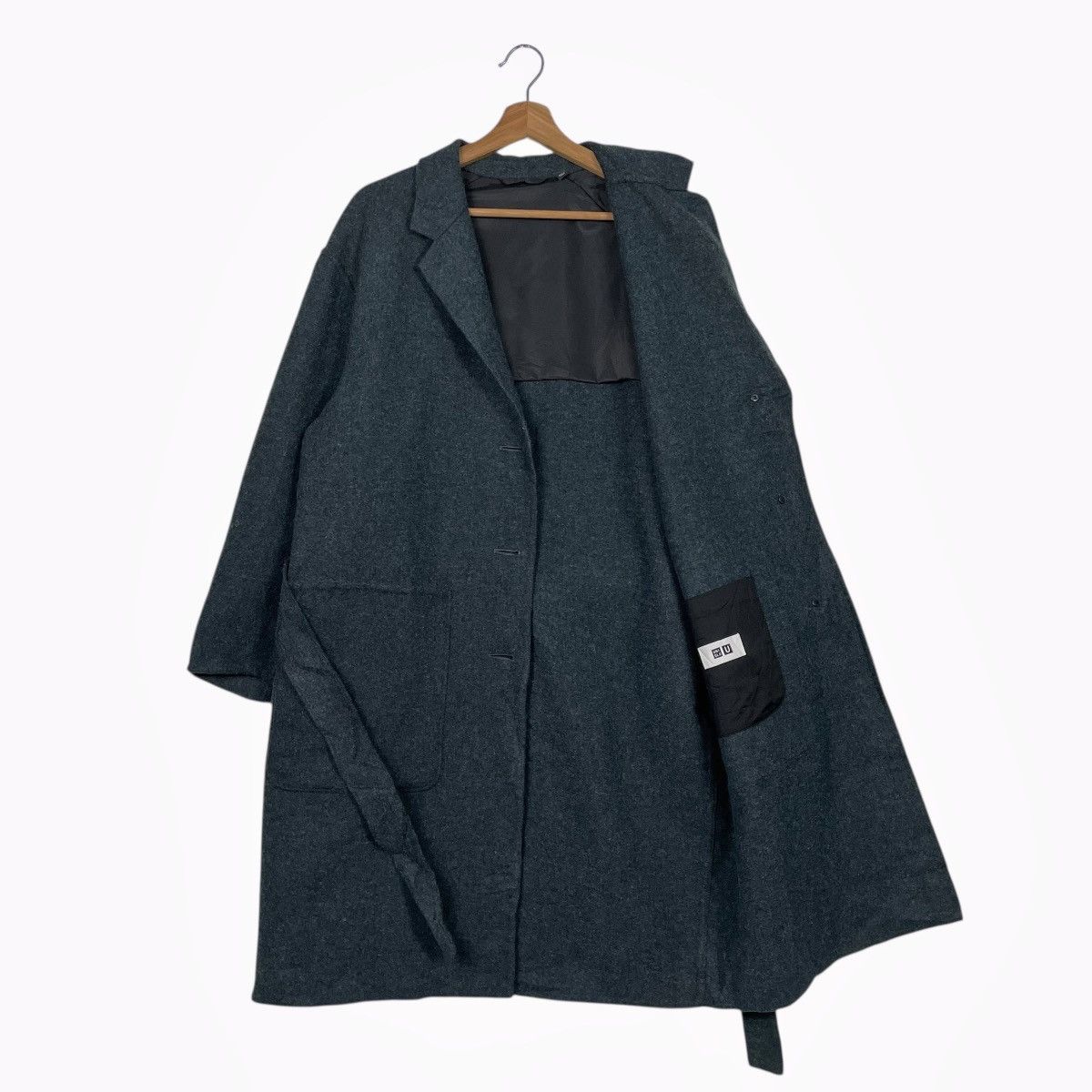 Lemaire × Uniqlo Uniqlo U Lemaire Wool Overcoat Size S / US 4 / IT 40 - 10 Thumbnail