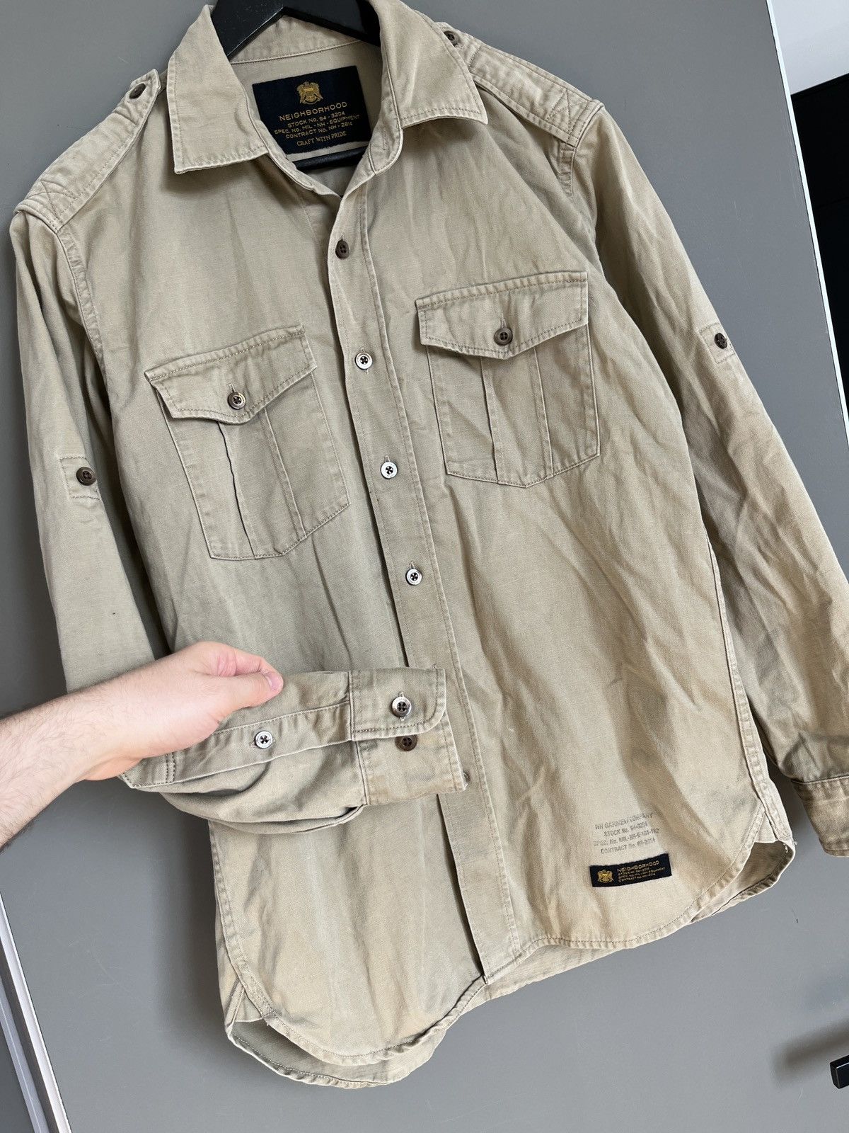 Neighborhood Neighborhood Officer C-Shirt LS Size US L / EU 52-54 / 3 - 7 Thumbnail