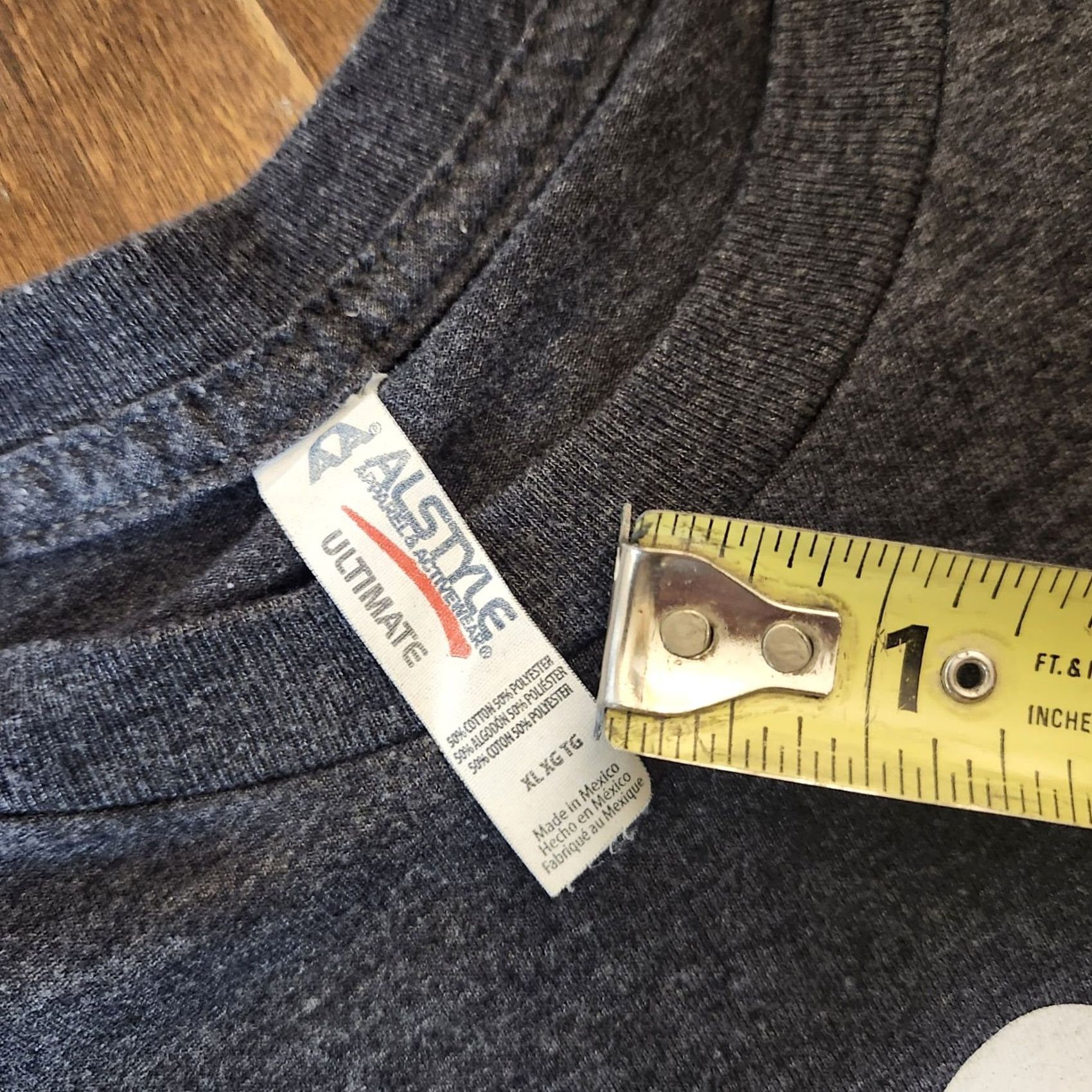 Vintage St Jude Create A Pepper 2016 T Shirt Mens XL Gray Alstyle 50/50 Tee Size US XL / EU 56 / 4 - 7 Thumbnail