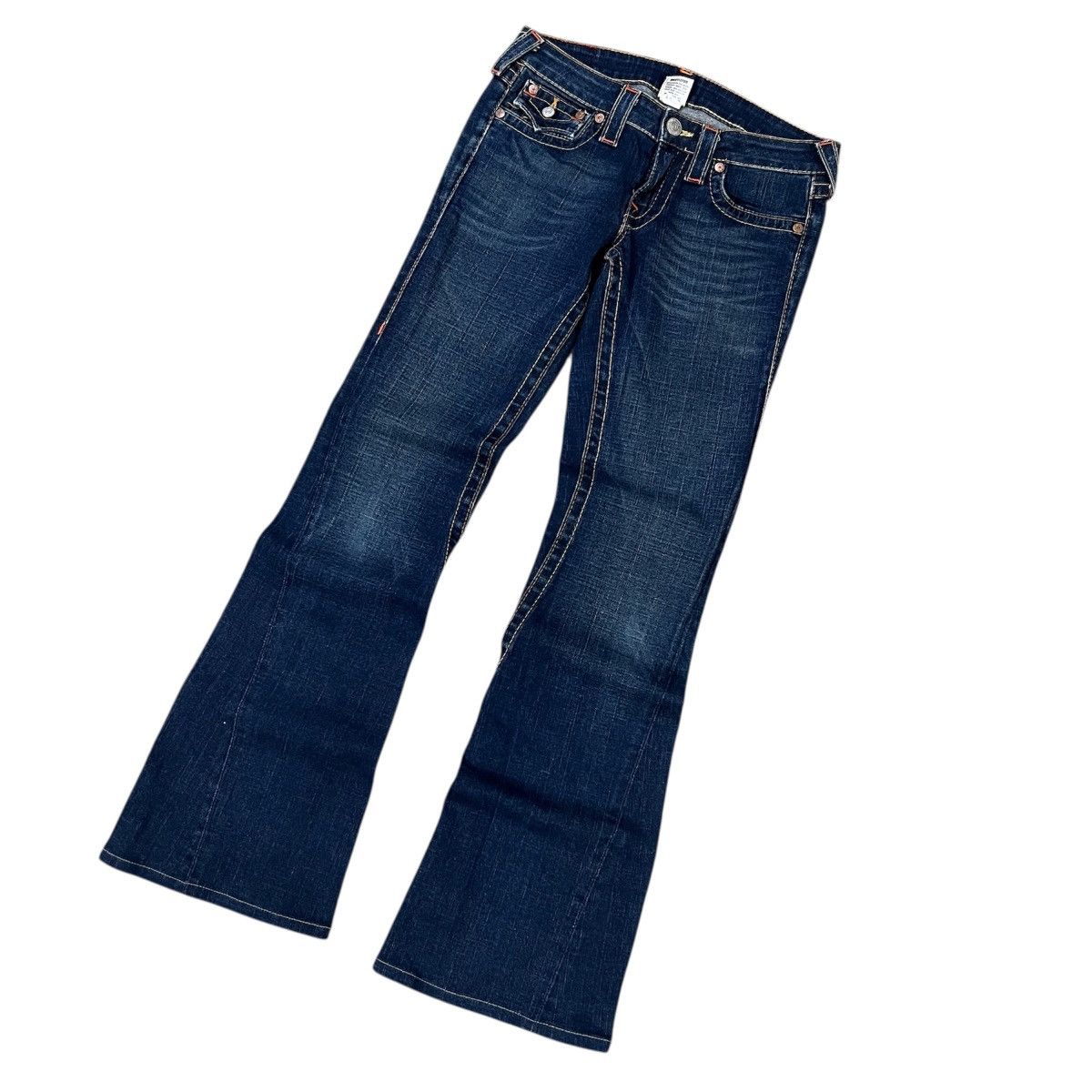 True Religion “TRUE RELIGION” SUPER FLARE JEANS Size 28" / US 6 / IT 42 - 5 Thumbnail