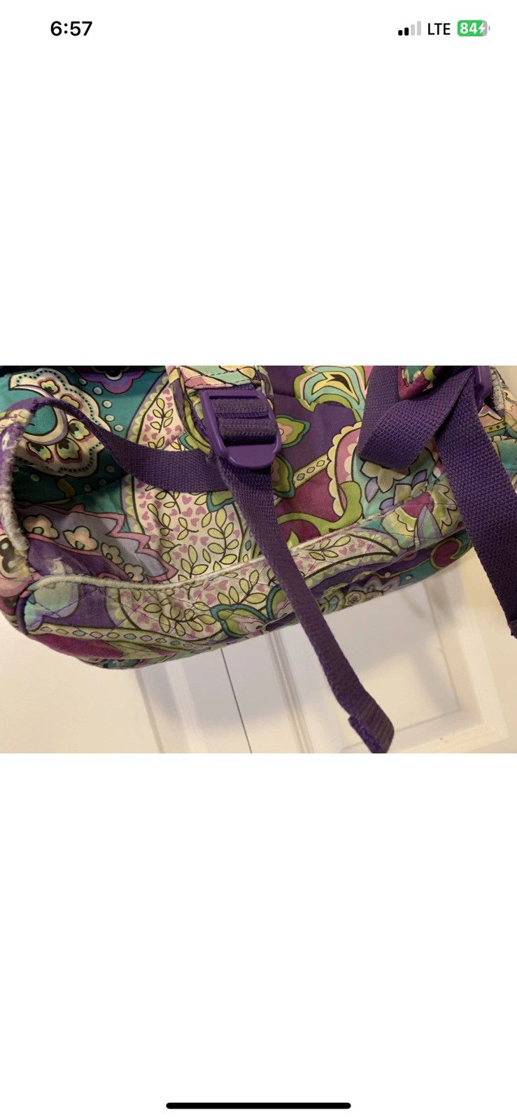 Vera Bradley Vera Bradley backpack purple paisley pattern Size ONE SIZE - 7 Thumbnail