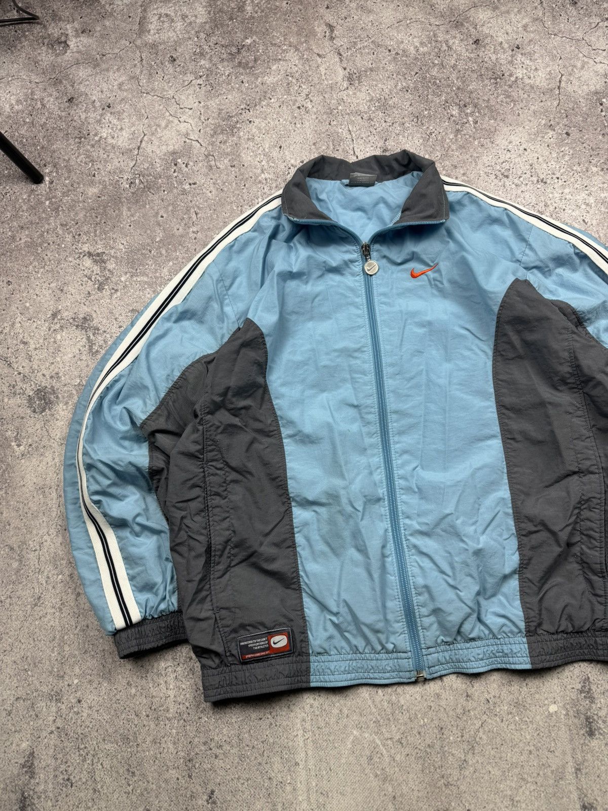 Nike Vintage 90s Nike Oregon Nylon Y2K Track Jacket Baggy Bomber Size US S / EU 44-46 / 1 - 2 Thumbnail