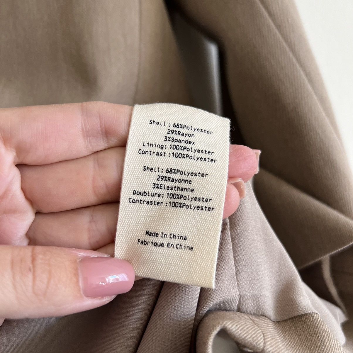 L'AGENCE LAGENCE Kenzie Cont Lapel Blazer in Mochaccino size 6 Size M / US 6-8 / IT 42-44 - 5 Thumbnail