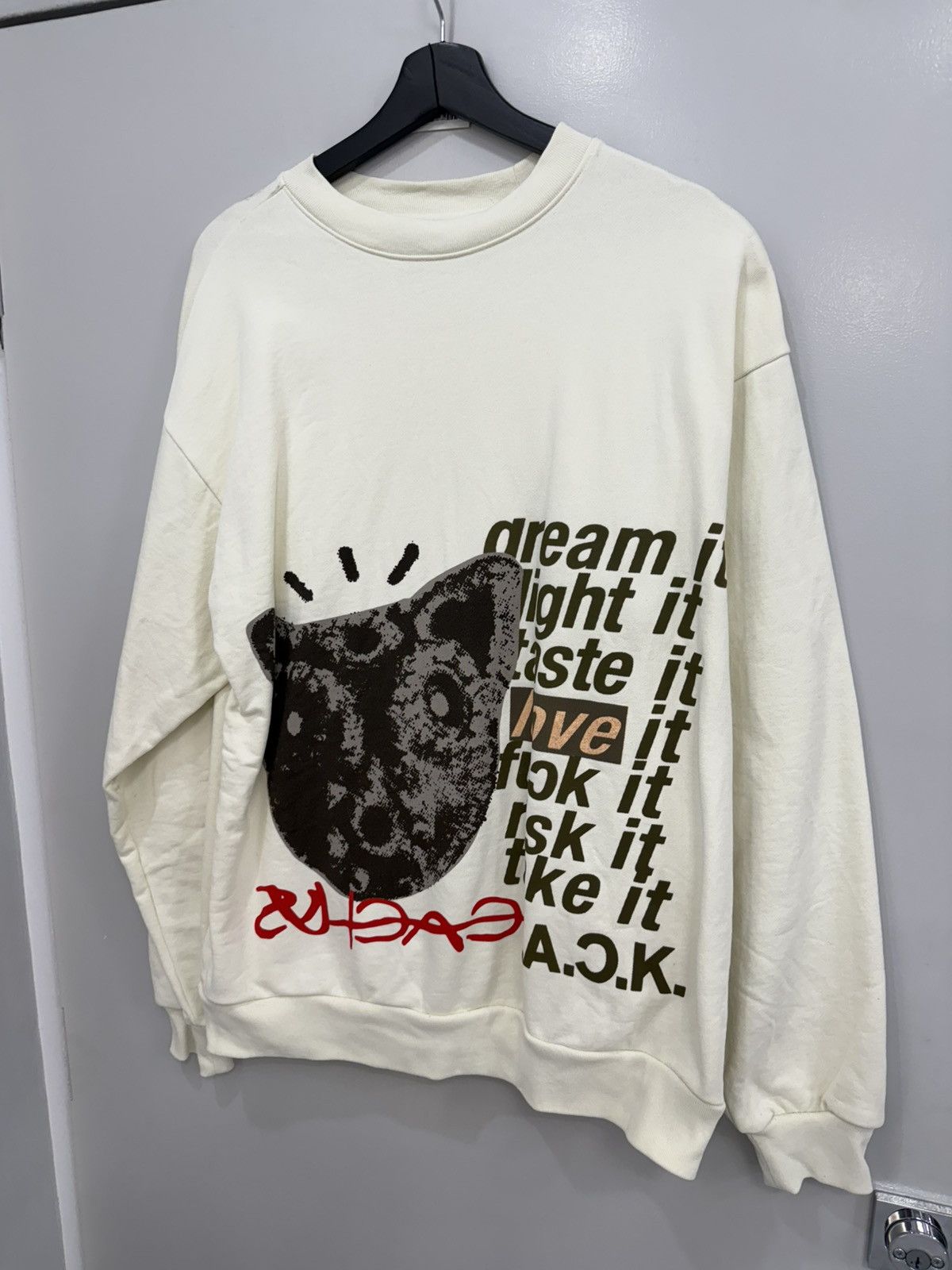 Travis Scott Travis Scott D.L.T.L.F.R.T. Crewneck Size US L / EU 52-54 / 3 - 3 Thumbnail