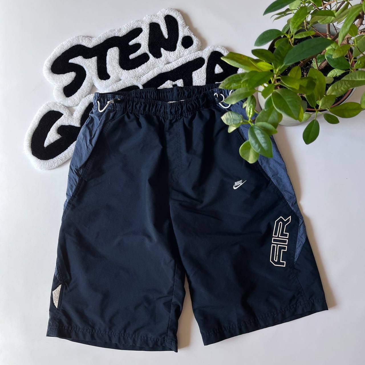 Nike × Vintage Vintage Nike Air Nylon Shorts Size XL Size US 34 / EU 50 - 3 Thumbnail