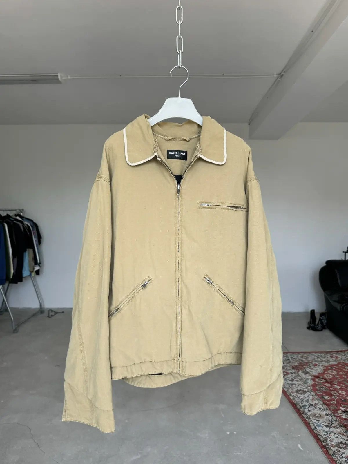 Balenciaga Balenciaga “Carhartt” Work Jacket - dmc99 Size US S / EU 44-46 / 1 - 1 Thumbnail