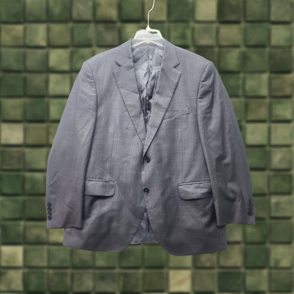 Peter Millar Peter Millar Sport Coat Mens 42S Wool Tweed 2 Button Notch Lapel Double-Vented Gray Regular Jacket Front Button: Two-Button? Size US XS / EU 42 / 0 - 1 Thumbnail