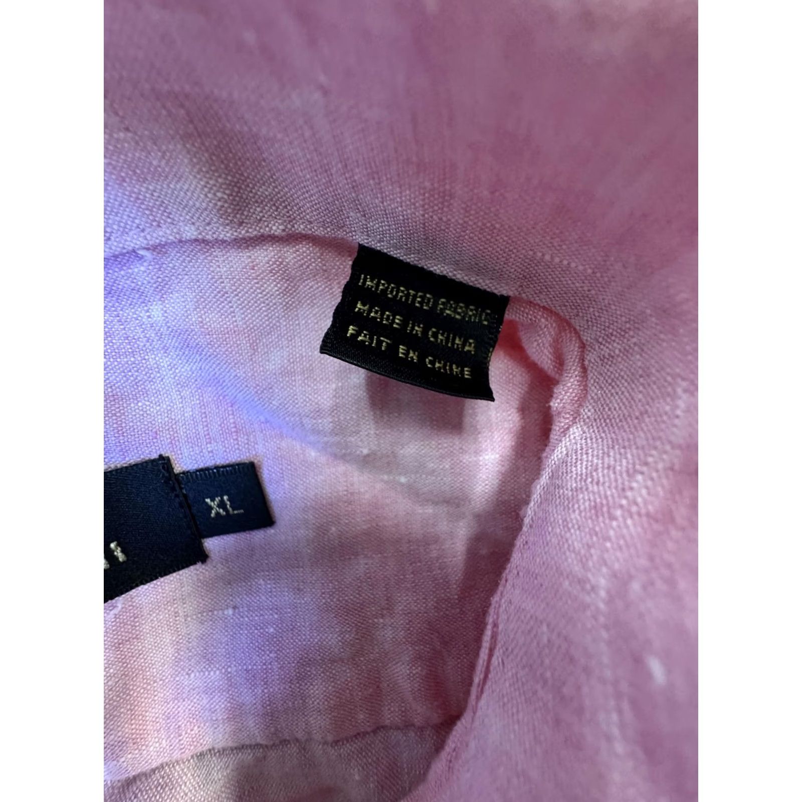 BUGATCHI Bugatchi Uomo Shirt Mens XL Pink Short Sleeve Button Front Casual Size US XL / EU 56 / 4 - 3 Thumbnail