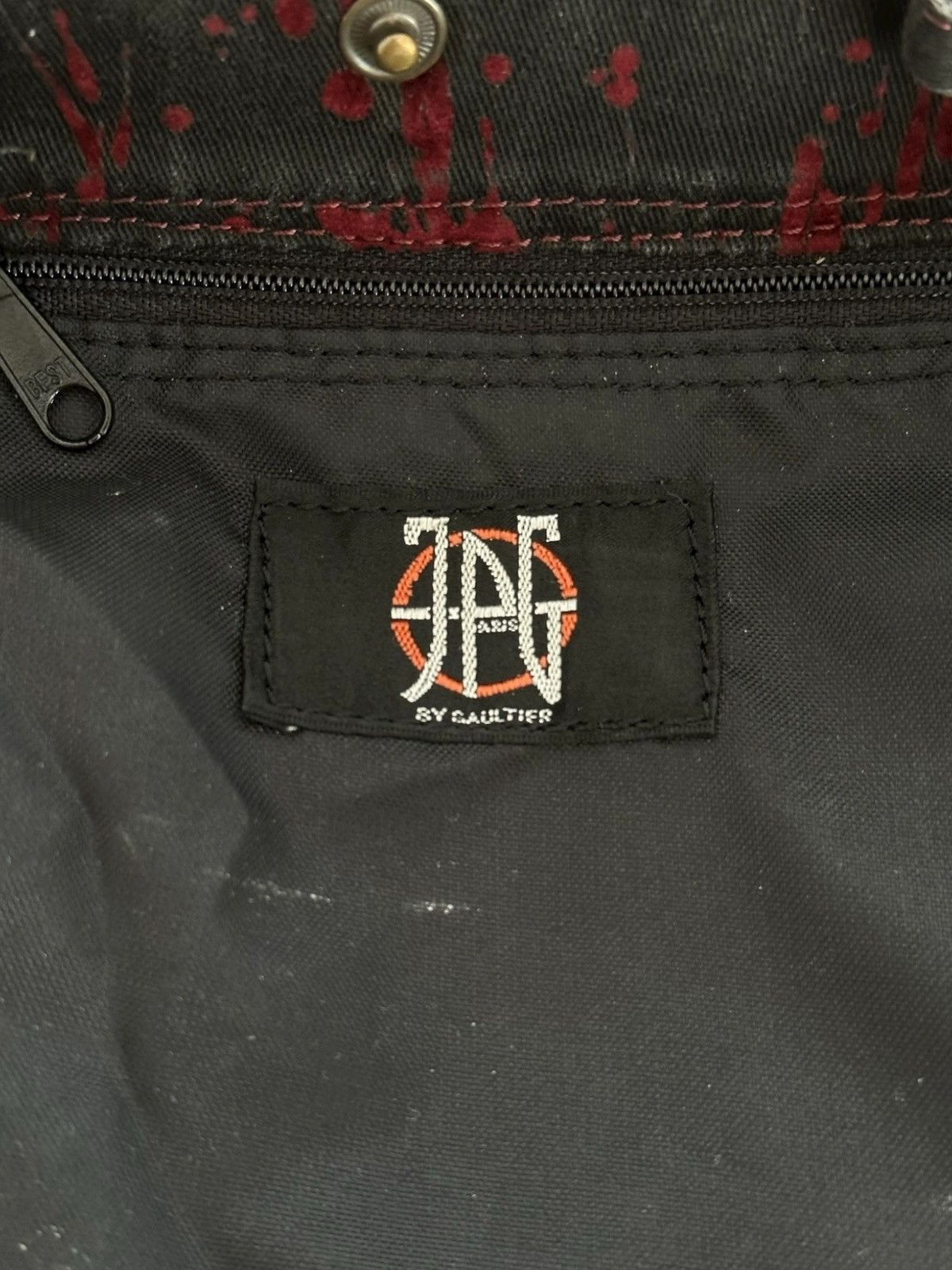 Jean Paul Gaultier Jean Paul Gaultier FW98 velvet blood drip vampire tote bag Size ONE SIZE - 3 Thumbnail