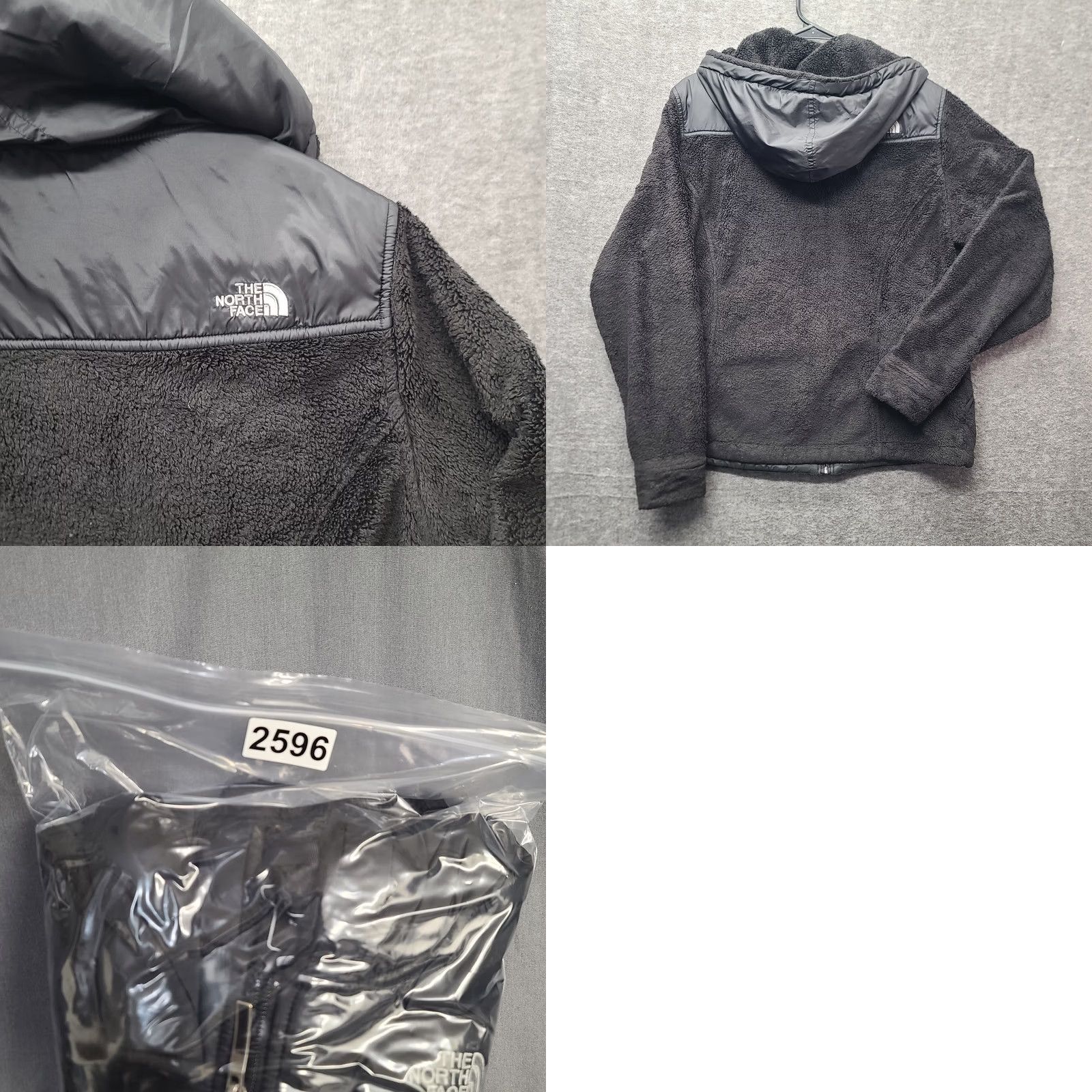 The North Face The North Face Denali Jacket Women's L Black Relaxed Fleece Full Zip Hooded Mid-Length Size L / US 10 / IT 46 - 9 Thumbnail