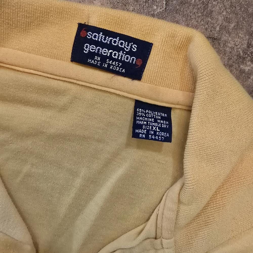 Designer Yellow Collared SG Short Sleeve Size US XL / EU 56 / 4 - 3 Thumbnail