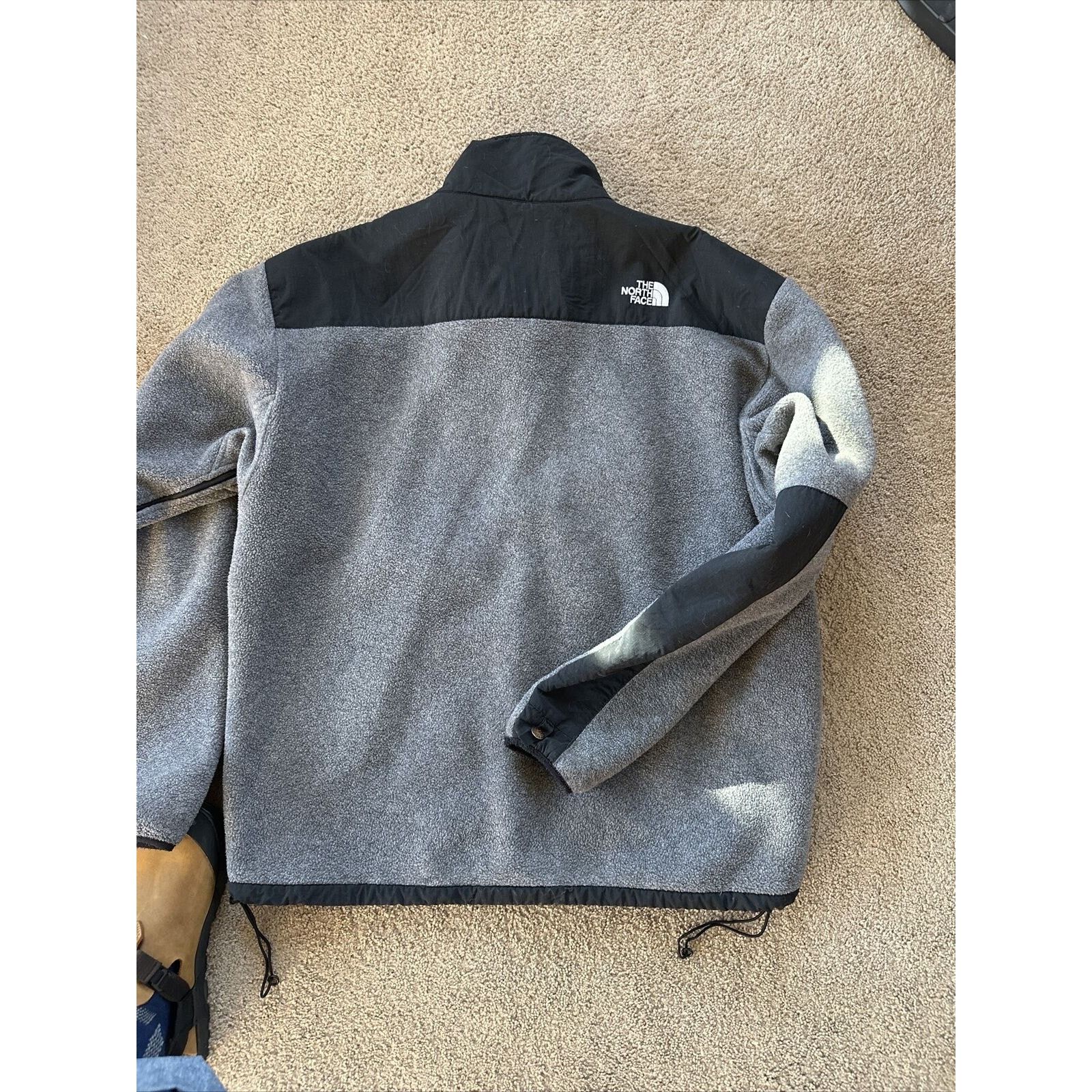 The North Face The North Face Mens Gray Black Denali Fleece XL Size US XL / EU 56 / 4 - 4 Thumbnail