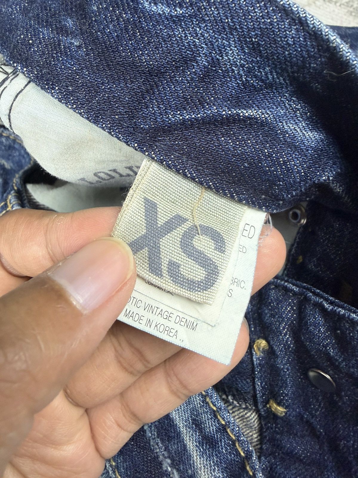 Le Grande Bleu (L.G.B.) Rare Lolita x Yoshitomo Nara Little Boy Jeans Size US 30 / EU 46 - 14 Thumbnail