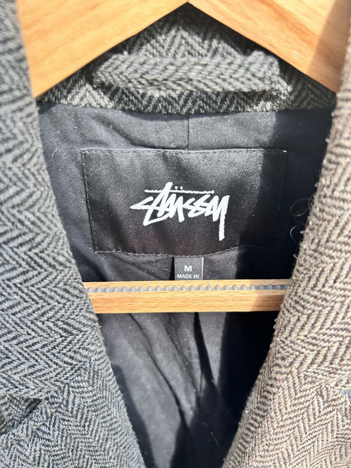 Stussy Stussy patchwork trenchcoat jacket Size US M / EU 48-50 / 2 - 6 Thumbnail