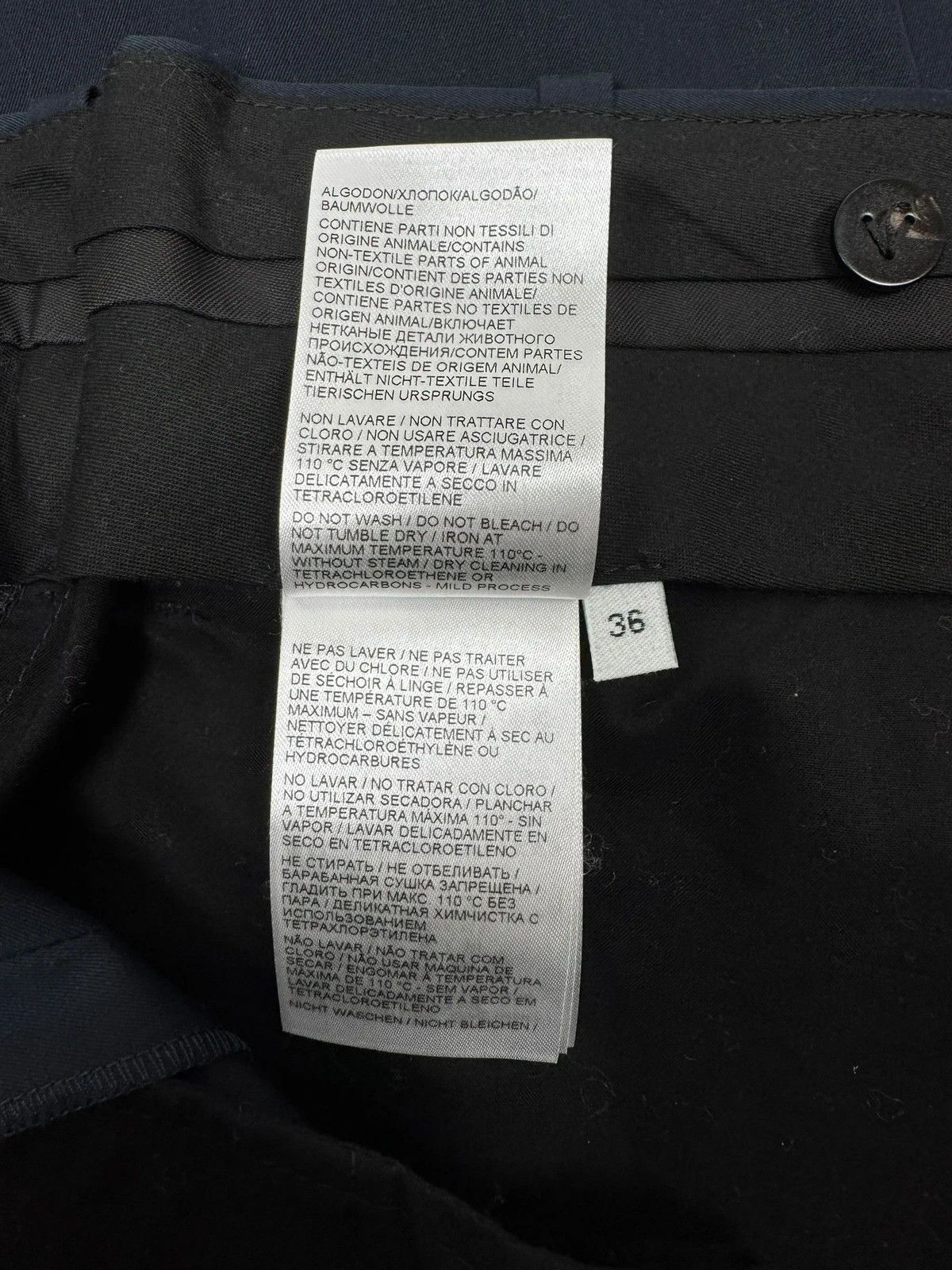 Bottega Veneta Bottega Veneta Tailored Trousers Cotton size 36 Size 26" / US 2 / IT 38 - 15 Thumbnail