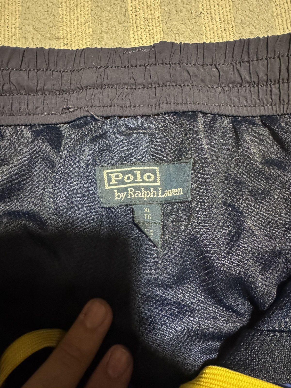 Polo Ralph Lauren RARE 2010s Polo Hi-Tech Nylon Pants Size US 36 / EU 52 - 4 Thumbnail