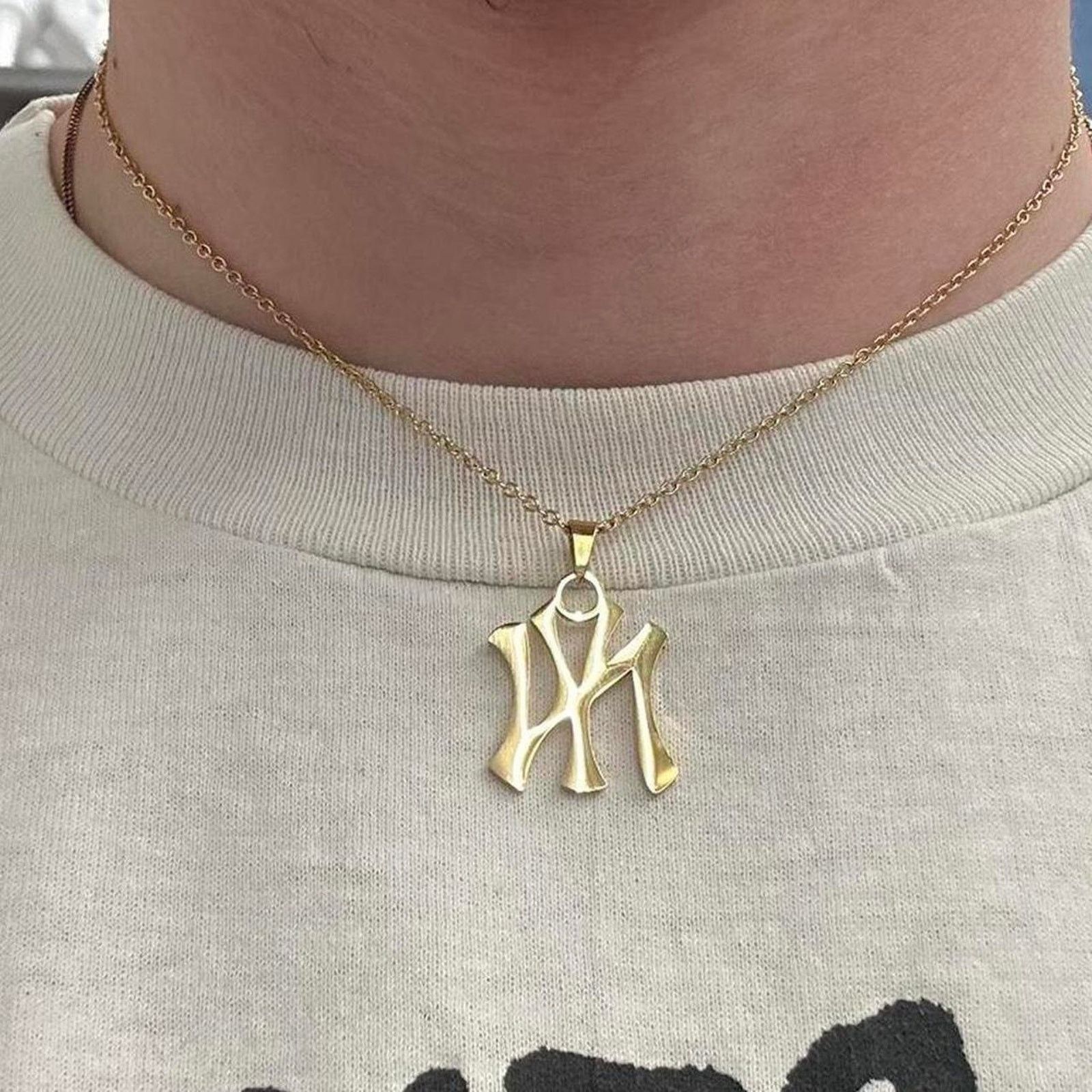 Other Y2k gold ny yankees mlb Size ONE SIZE - 3 Thumbnail