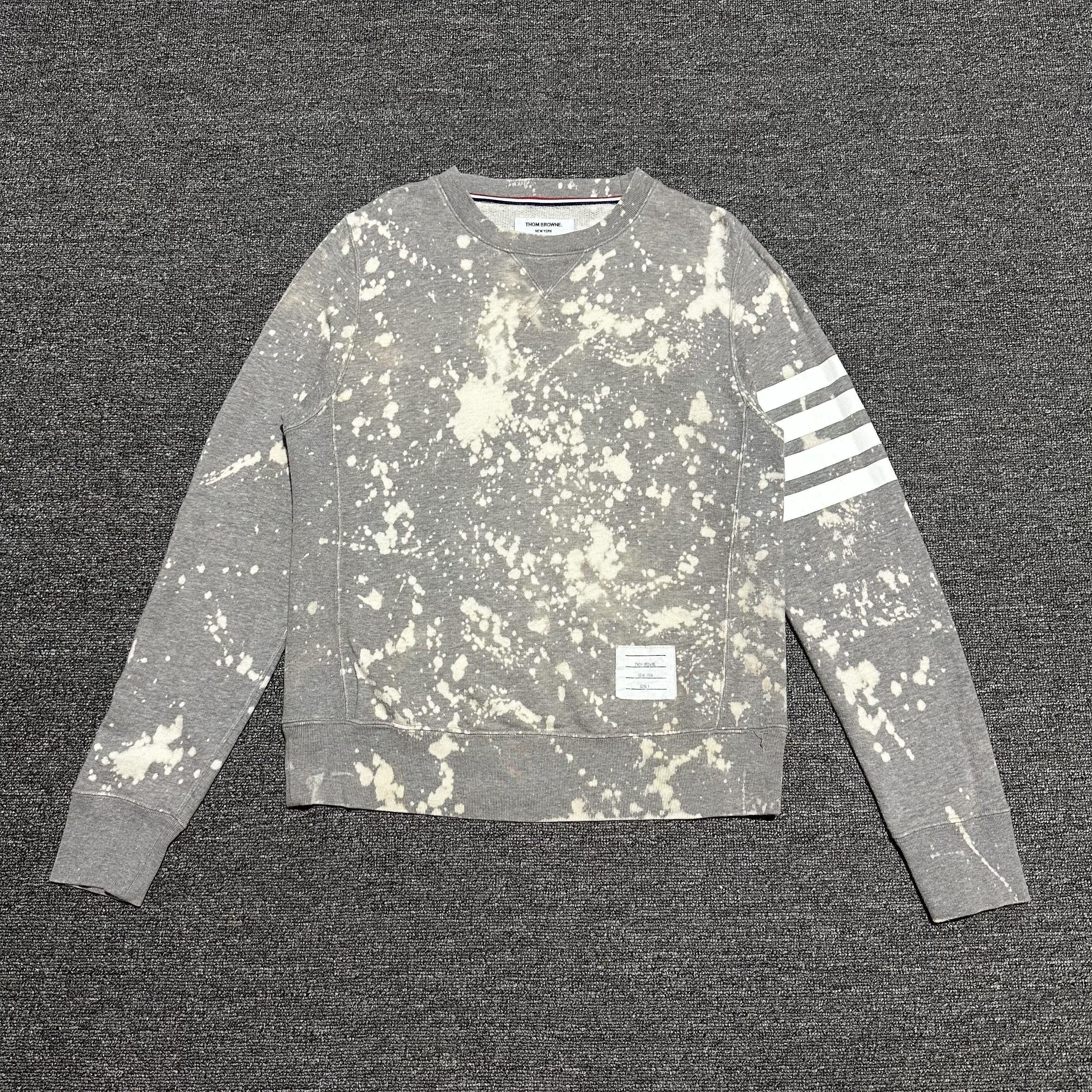 Thom Browne Thom Browne bleach Crewneck Size US M / EU 48-50 / 2 - 1 Thumbnail