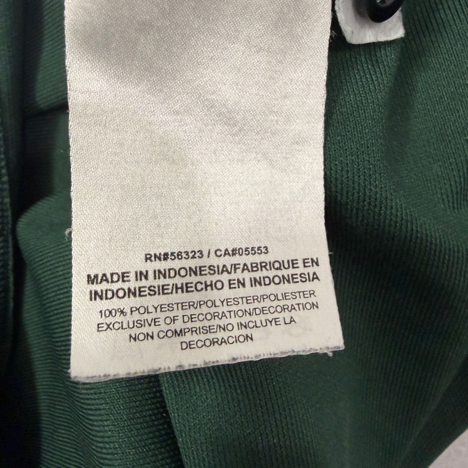 Nike Nike Michigan State Spartans Polo Shirt Men's Large Green Size US L / EU 52-54 / 3 - 5 Thumbnail