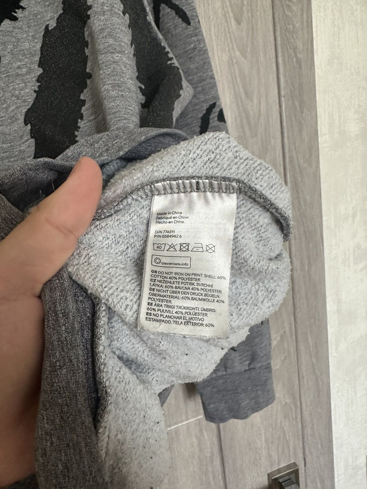 XO The Weeknd x H&M XO Grey Hoodie Size US S / EU 44-46 / 1 - 6 Thumbnail