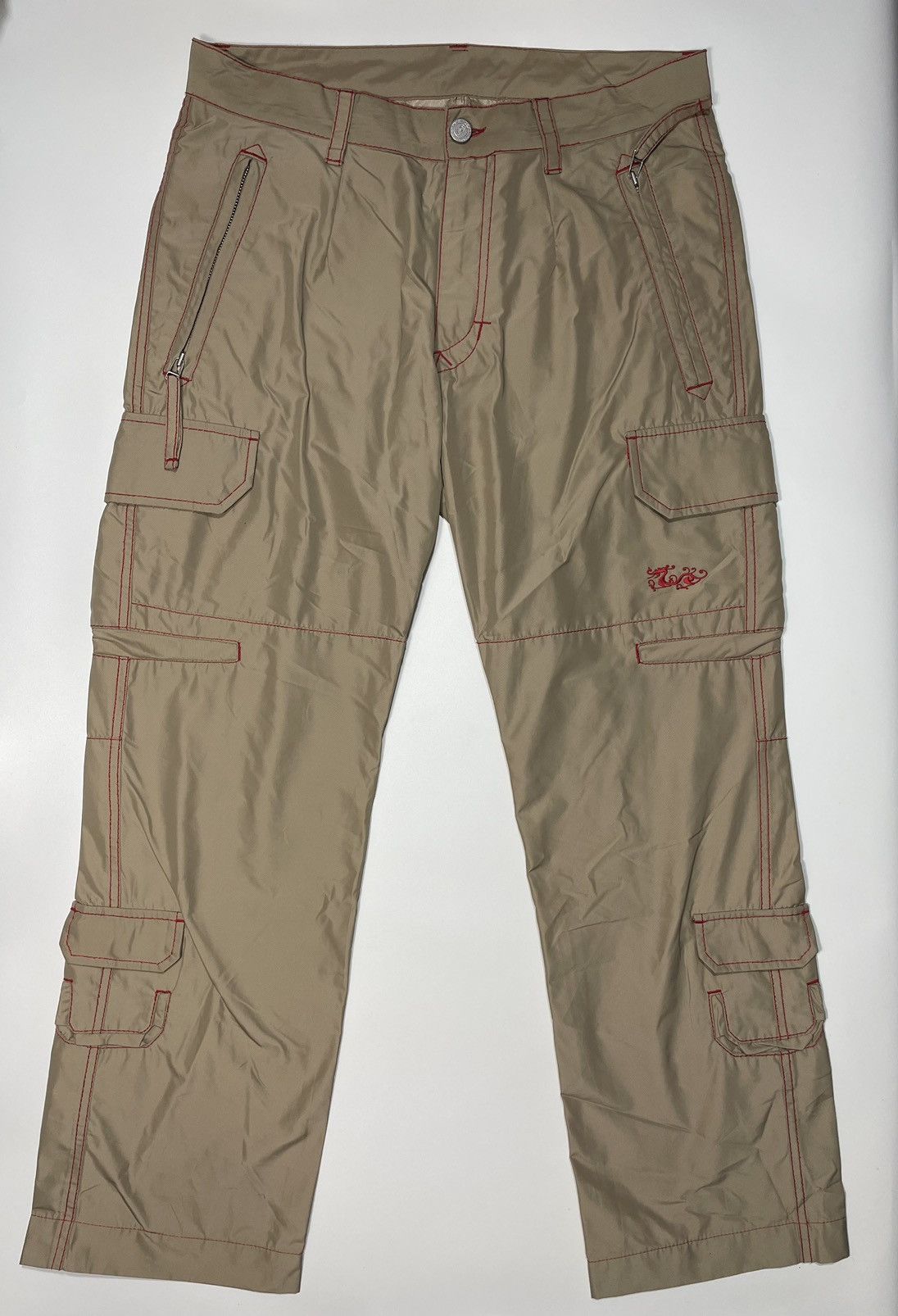 Vintage Dance With Dragon Kyoto japan Cargo multi pocket utility Size US 32 / EU 48 - 1 Thumbnail
