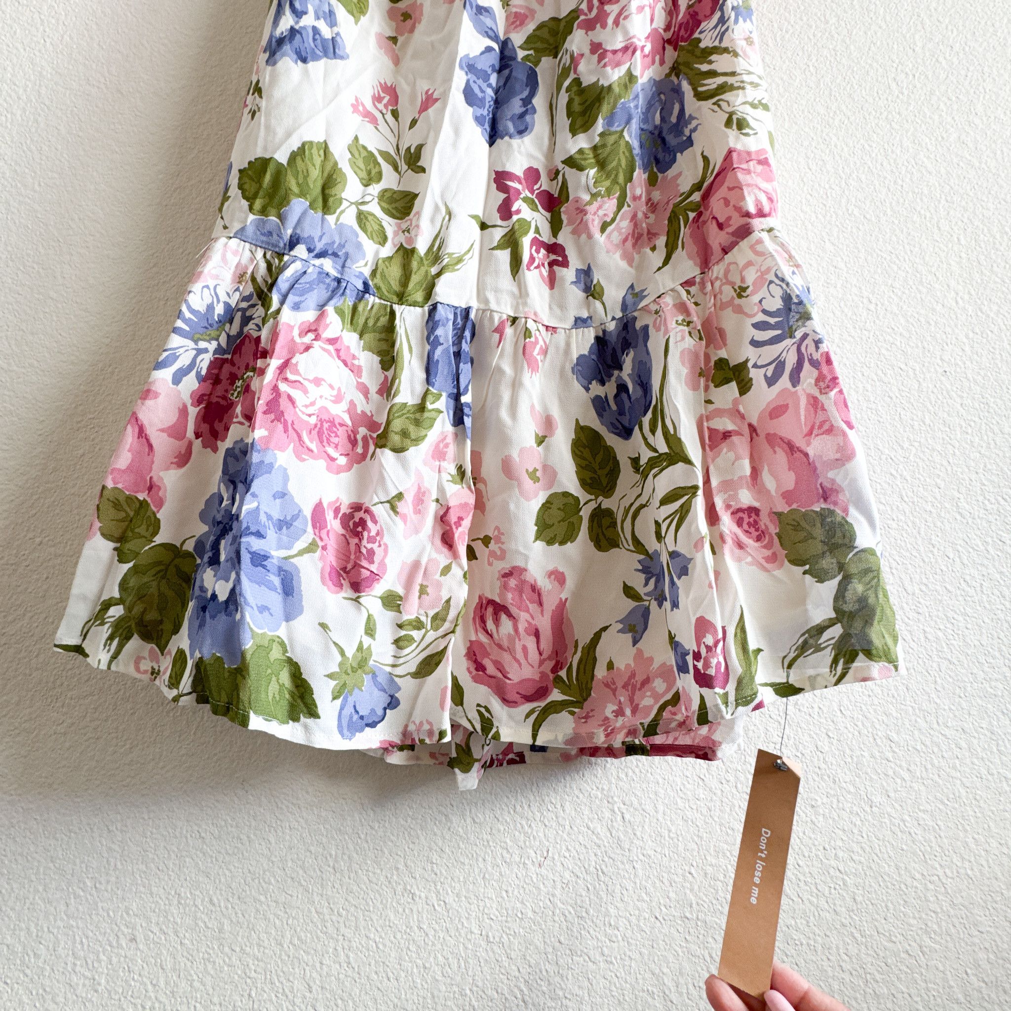 Reformation Reformation New Riya Floral Halter Cutout Midi Dress Donna Size L / US 10 / IT 46 - 5 Thumbnail