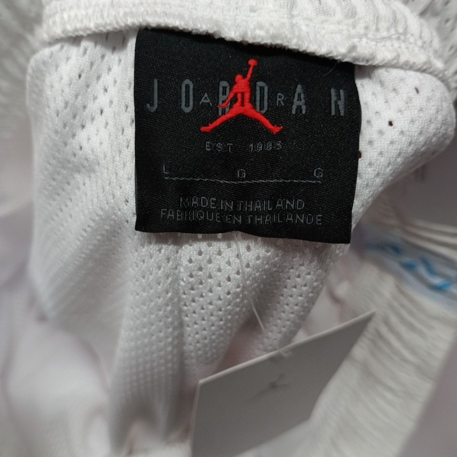 Nike Nike Air Jordan Flight MVP Mesh Shorts White Blue Men Size L Size US 32 / EU 48 - 4 Thumbnail