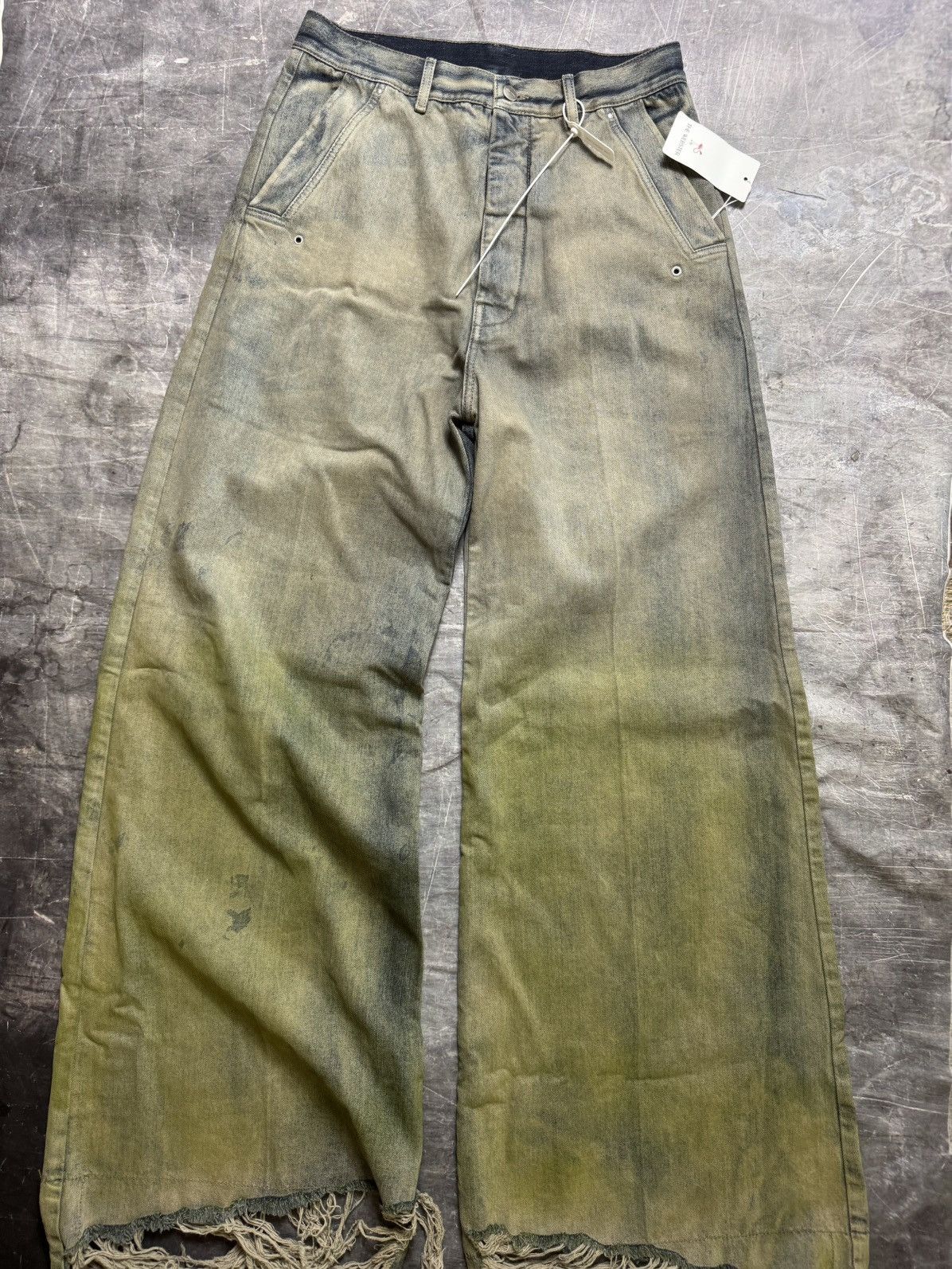 Rick Owens Rick Owens Tailored Bela Distressed Denim Jeans Size US 32 / EU 48 - 2 Thumbnail